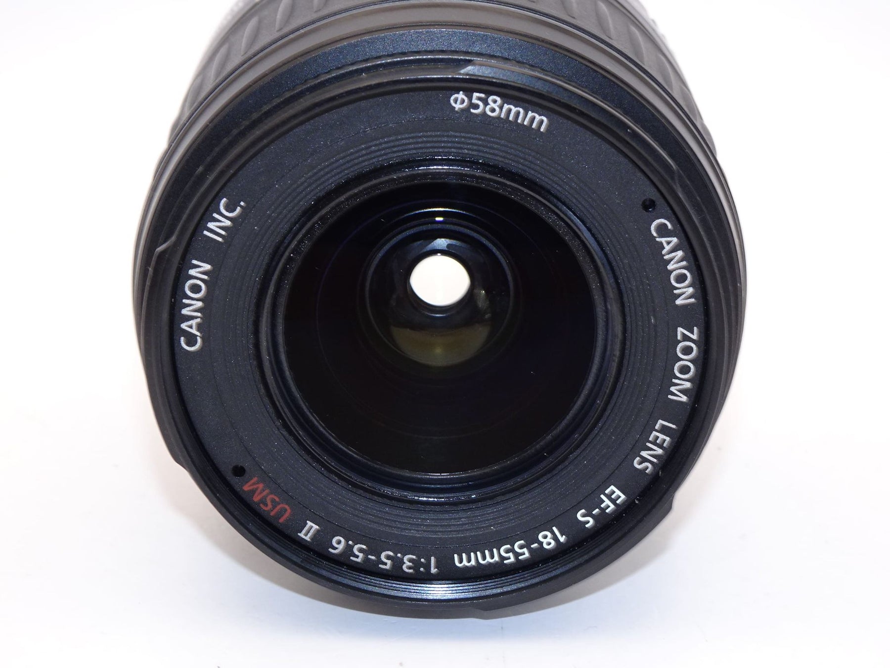 【外観特上級】Canon EF-S レンズ 18-55mm F3.5-5.6 II USM