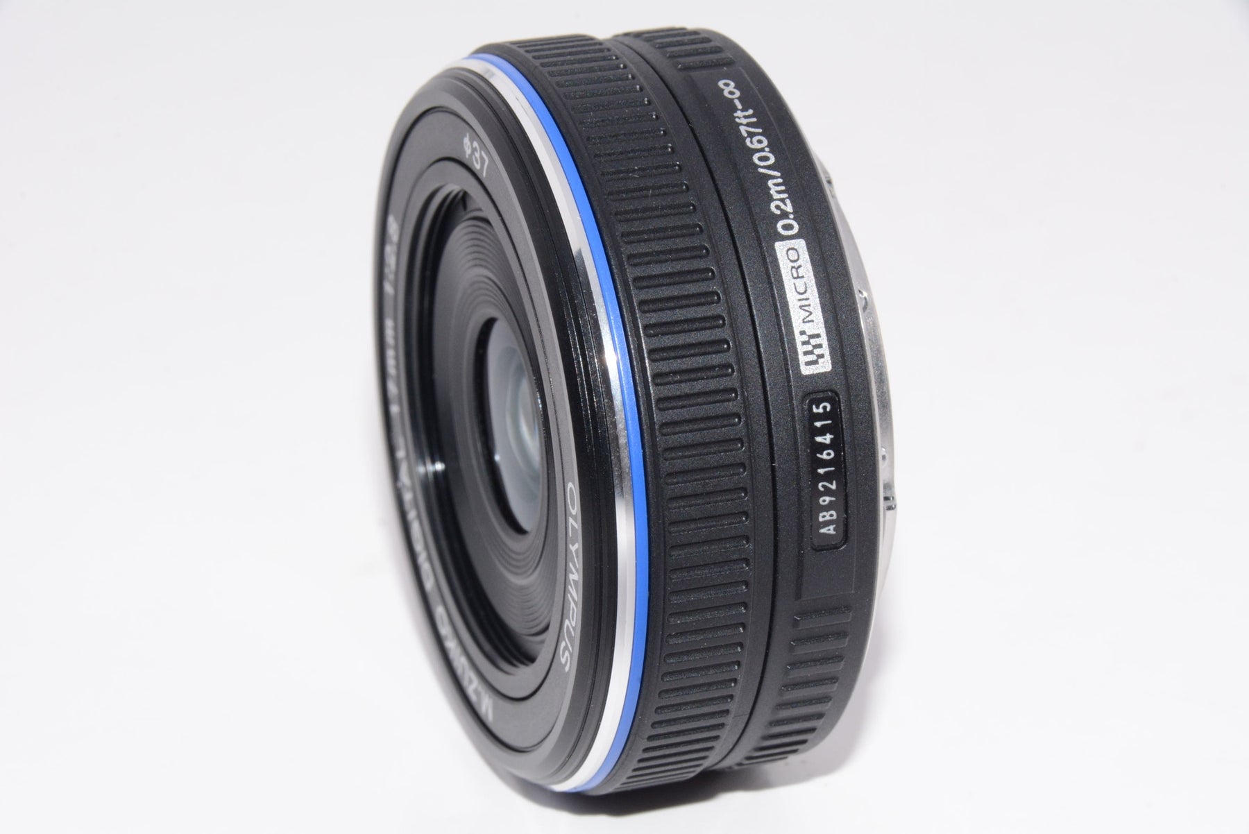 【外観特上級】OLYMPUS パンケーキレンズ M.ZUIKO DIGITAL 17mm F2.8 ブラック