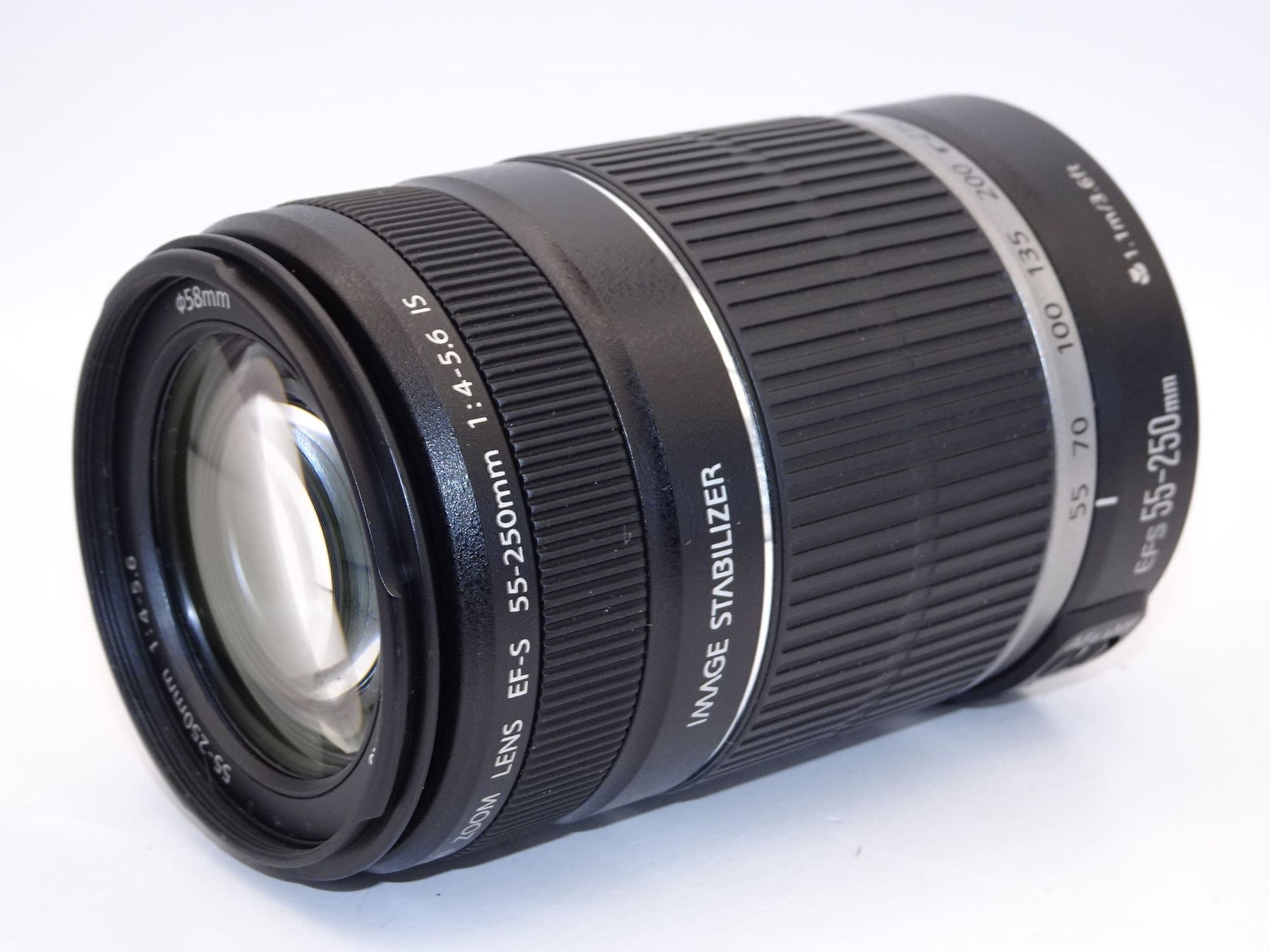 【外観並級】Canon 望遠レンズ EF-S55-250mm F4-5.6 IS