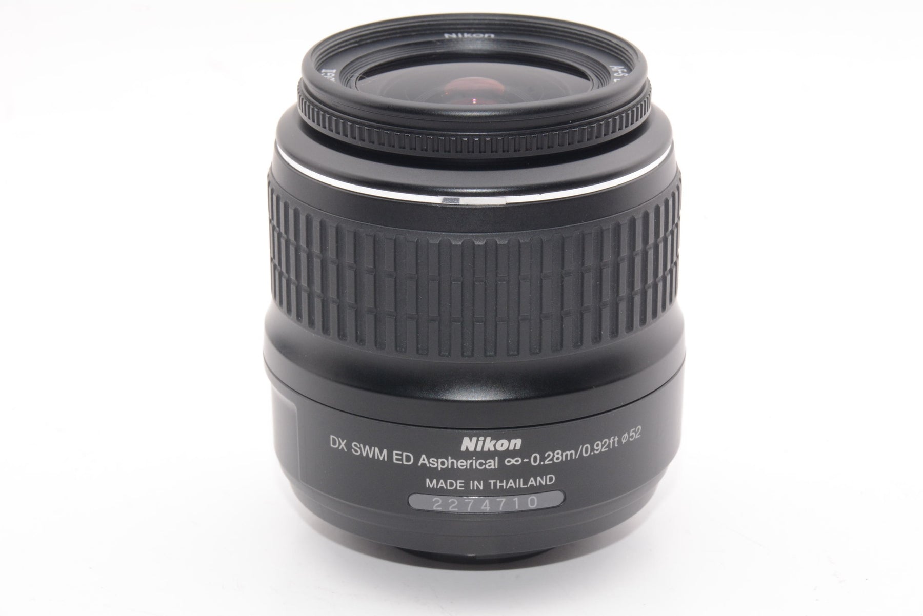 【外観特上級】Nikon 標準ズームレンズ AF-S DX Zoom Nikkor ED 18-55mm f/3.5-5.6 G II ブラック