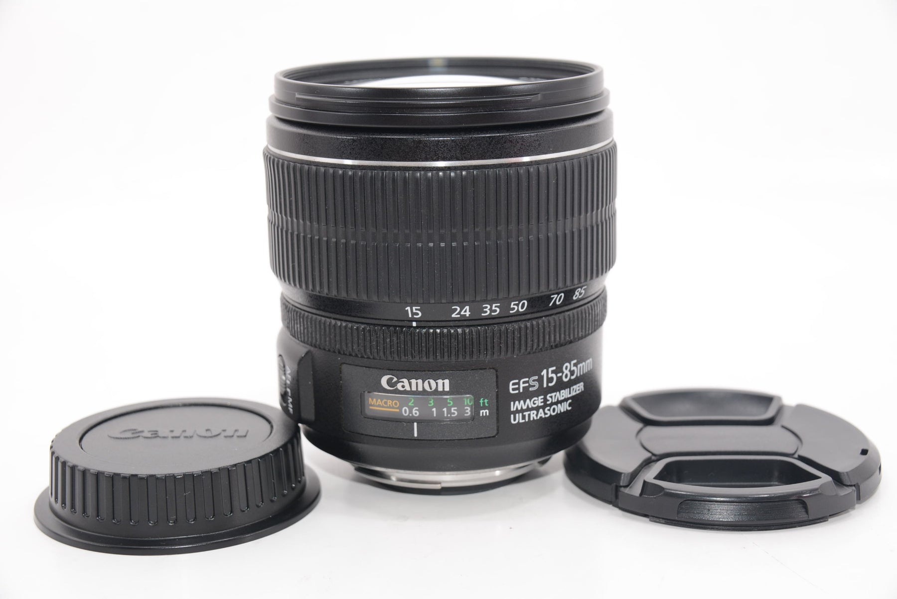 【外観並級】Canon 広角ズームレンズ EF-S15-85mm F3.5-5.6 IS USM APS-C対応