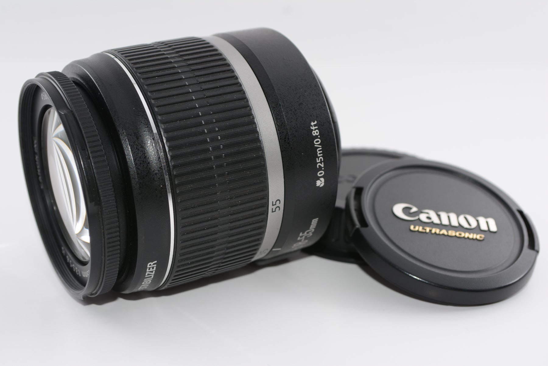 【外観特上級】Canon 標準ズームレンズ EF-S18-55mm F3.5-5.6 IS