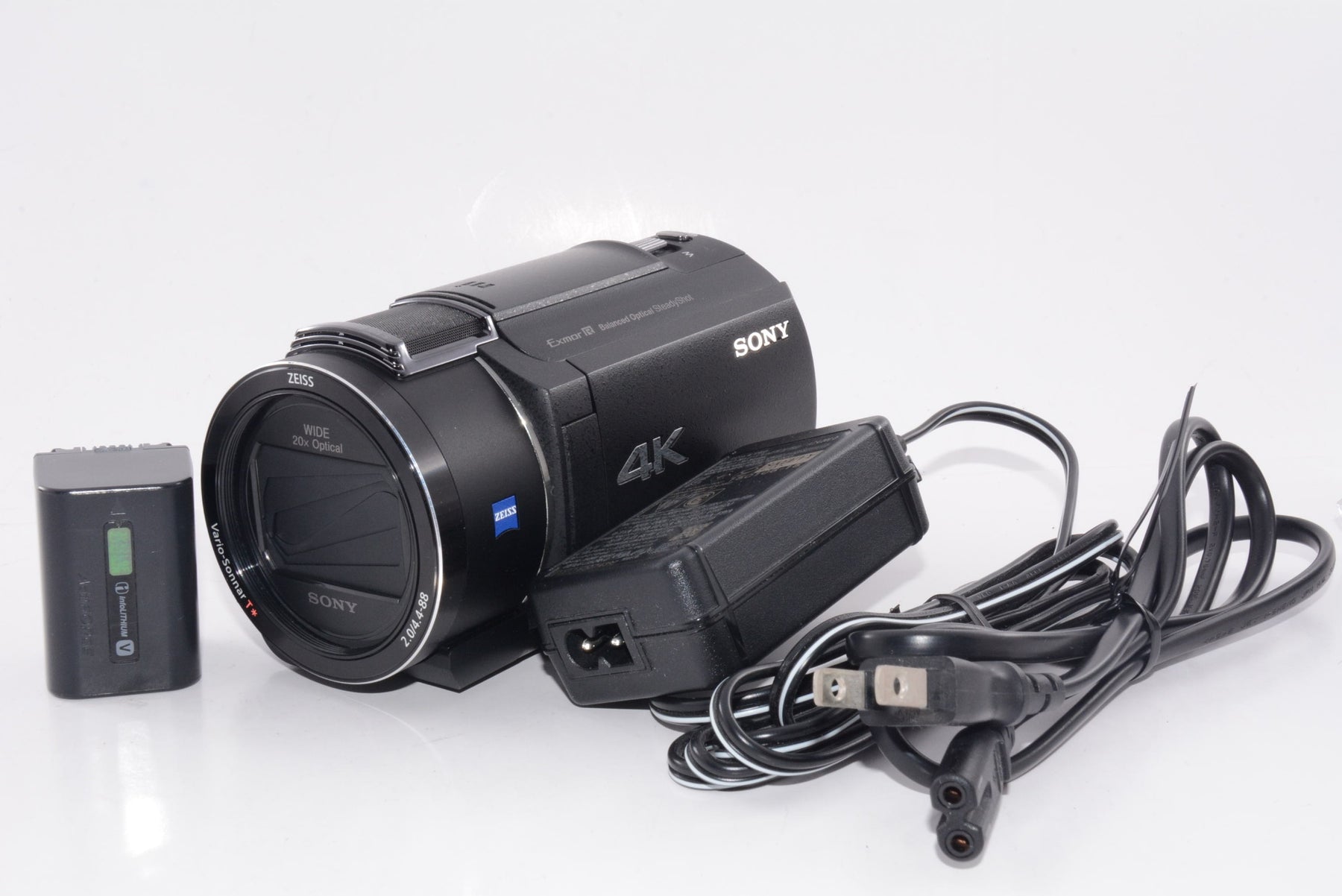 【外観特上級】ソニー SONY ビデオカメラ FDR-AX40 4K 64GB ブラック Handycam