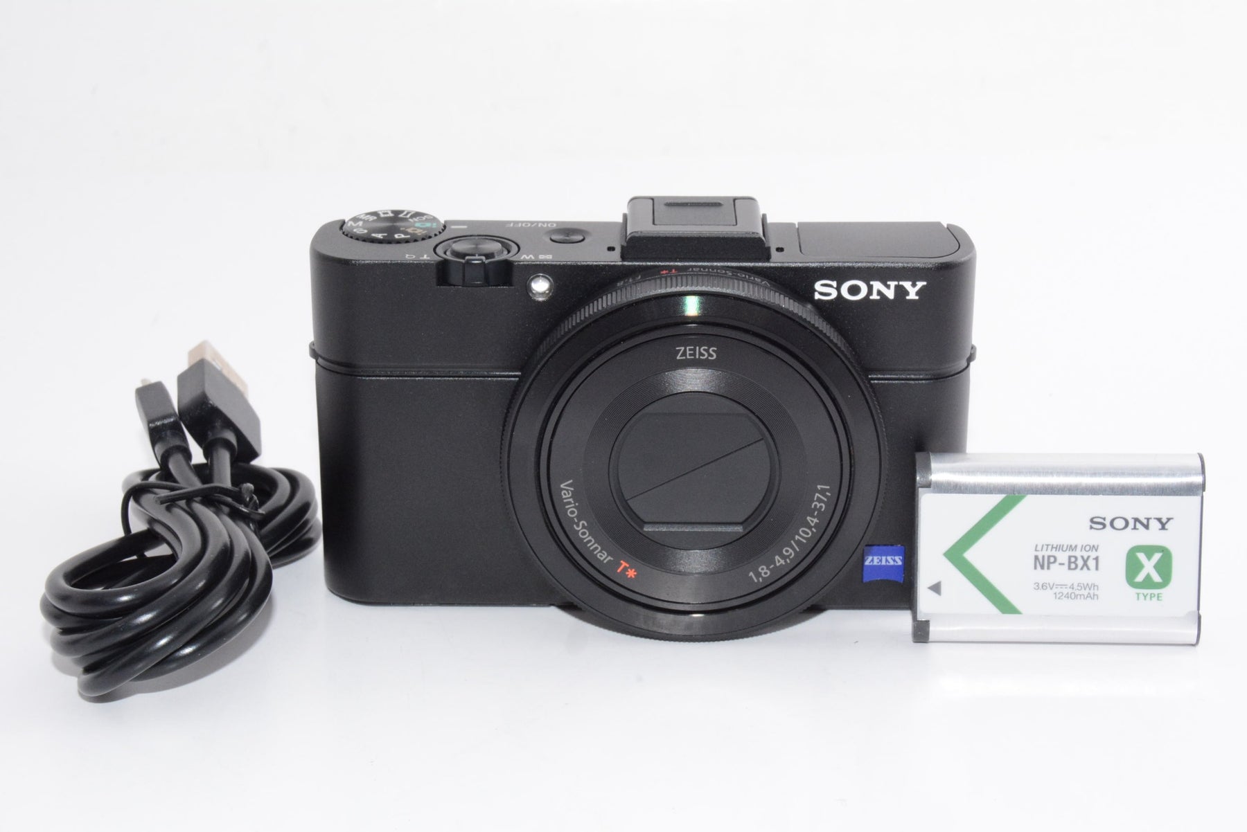 【外観特上級】ソニー SONY デジタルカメラ DSC-RX100M2 1.0型センサー F1.8レンズ搭載 ブラック Cyber-shot DSC-RX100M2