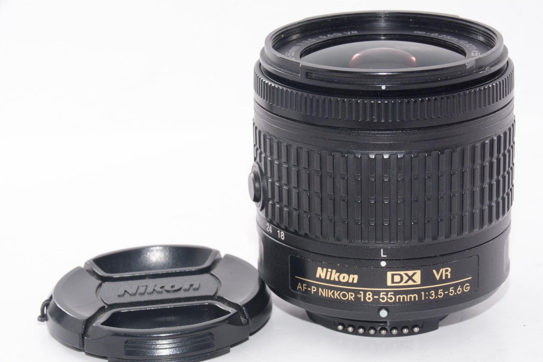 【外観並級】Nikon 標準ズームレンズ AF-P DX NIKKOR 18-55mm f/3.5-5.6G VR