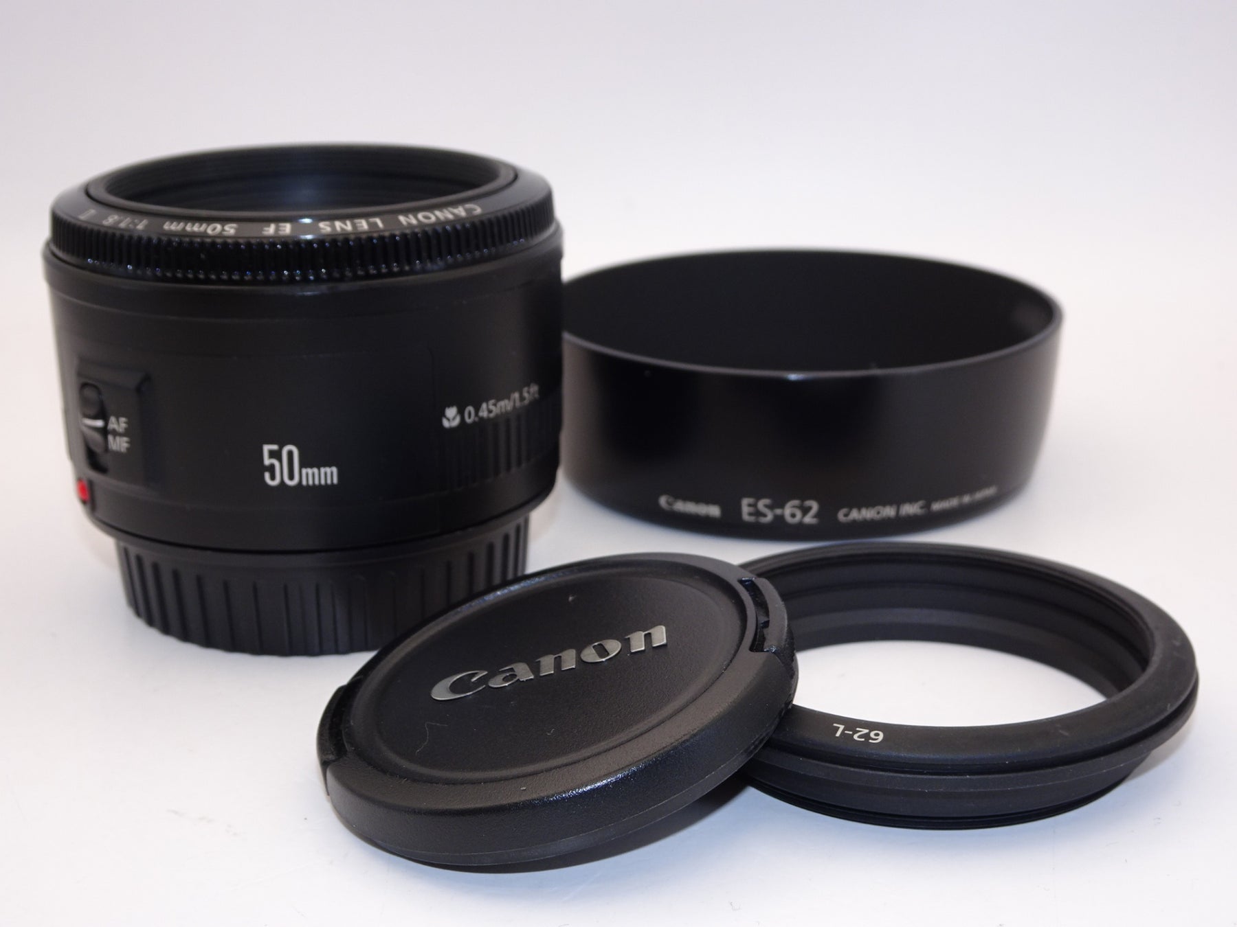 【外観並級】Canon 単焦点レンズ EF50mm F1.8 II フルサイズ対応