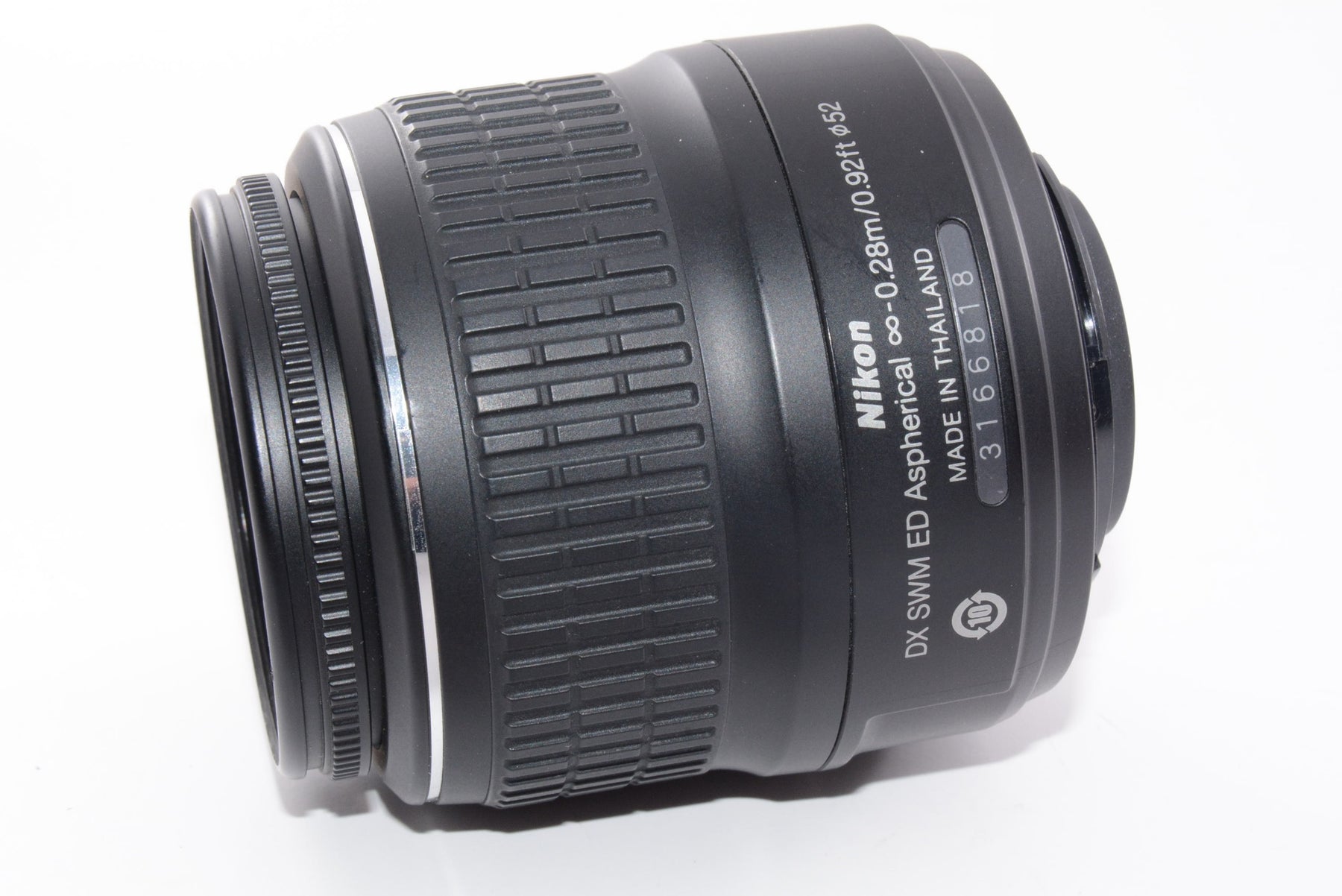【外観特上級】Nikon 標準ズームレンズ AF-S DX Zoom Nikkor ED 18-55mm f/3.5-5.6 G II ブラック