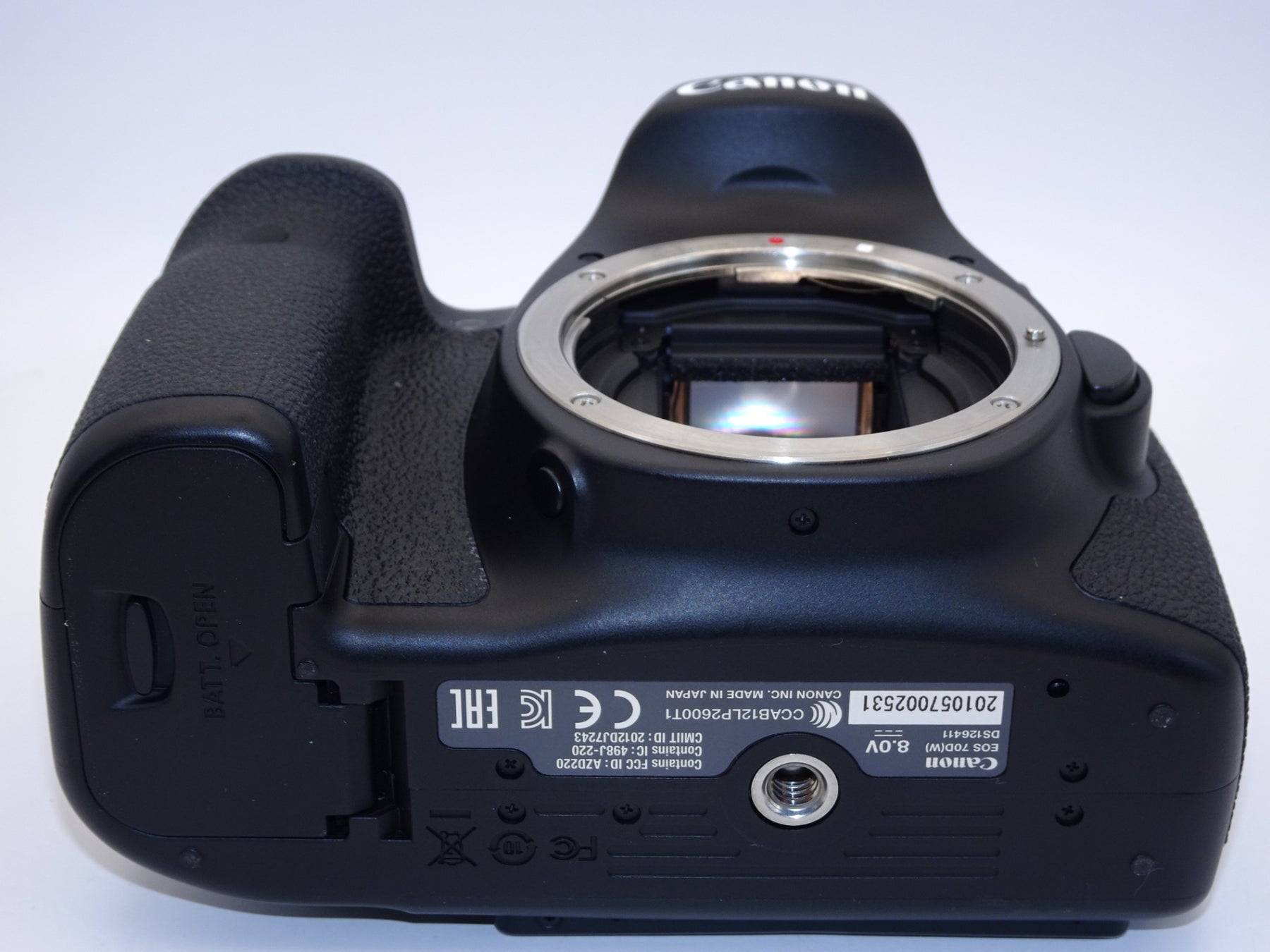【外観特上級】Canon デジタル一眼レフカメラ EOS70D ボディ EOS70D