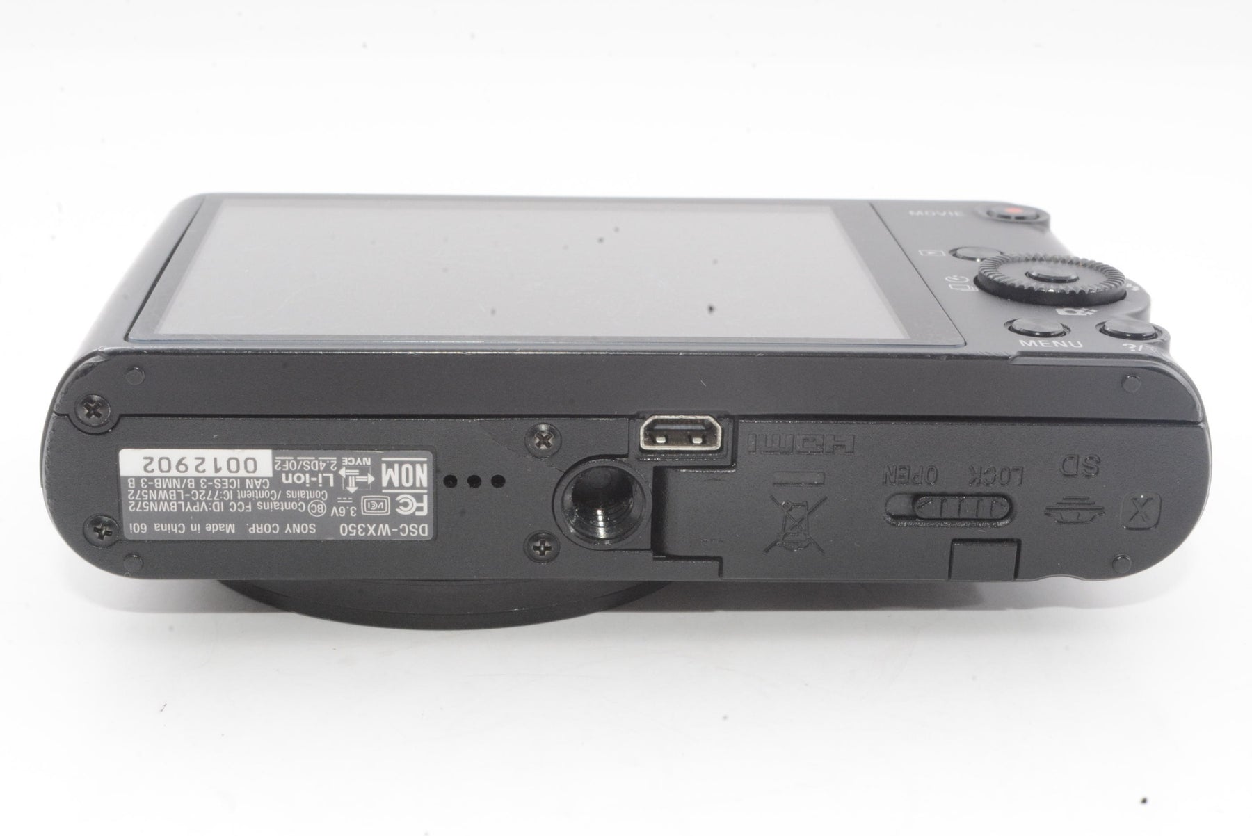 【外観並級】ソニー デジタルカメラ Cyber-shot WX350 ブラック DSC-WX350-B