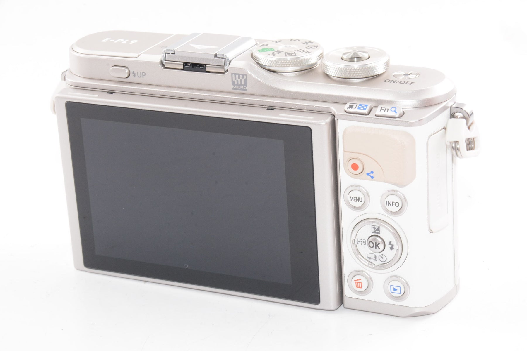 【外観特上級】OLYMPUS ミラーレス一眼カメラ PEN E-PL9 ボディー ホワイト