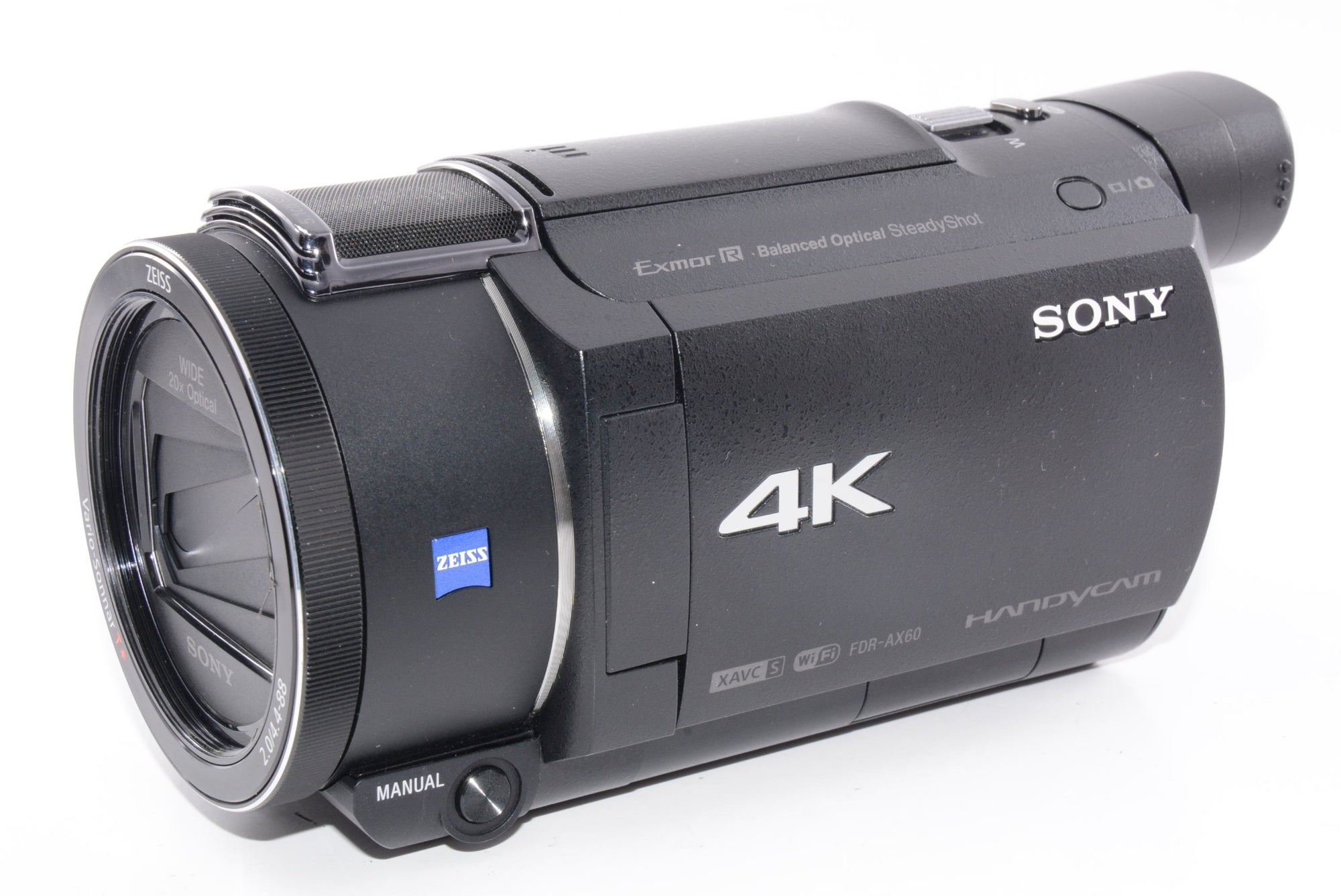 外観特上級】ソニー ビデオカメラ FDR-AX60 4K 64GB ブラック
