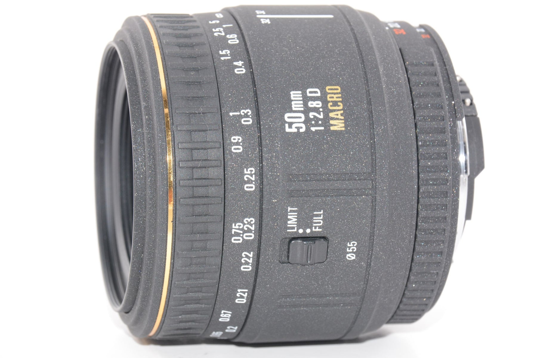【外観特上級】Sigmaマクロレンズ50 mm f2 . 8 EX Nikon 50/2,8 EX Macro Nikon AF