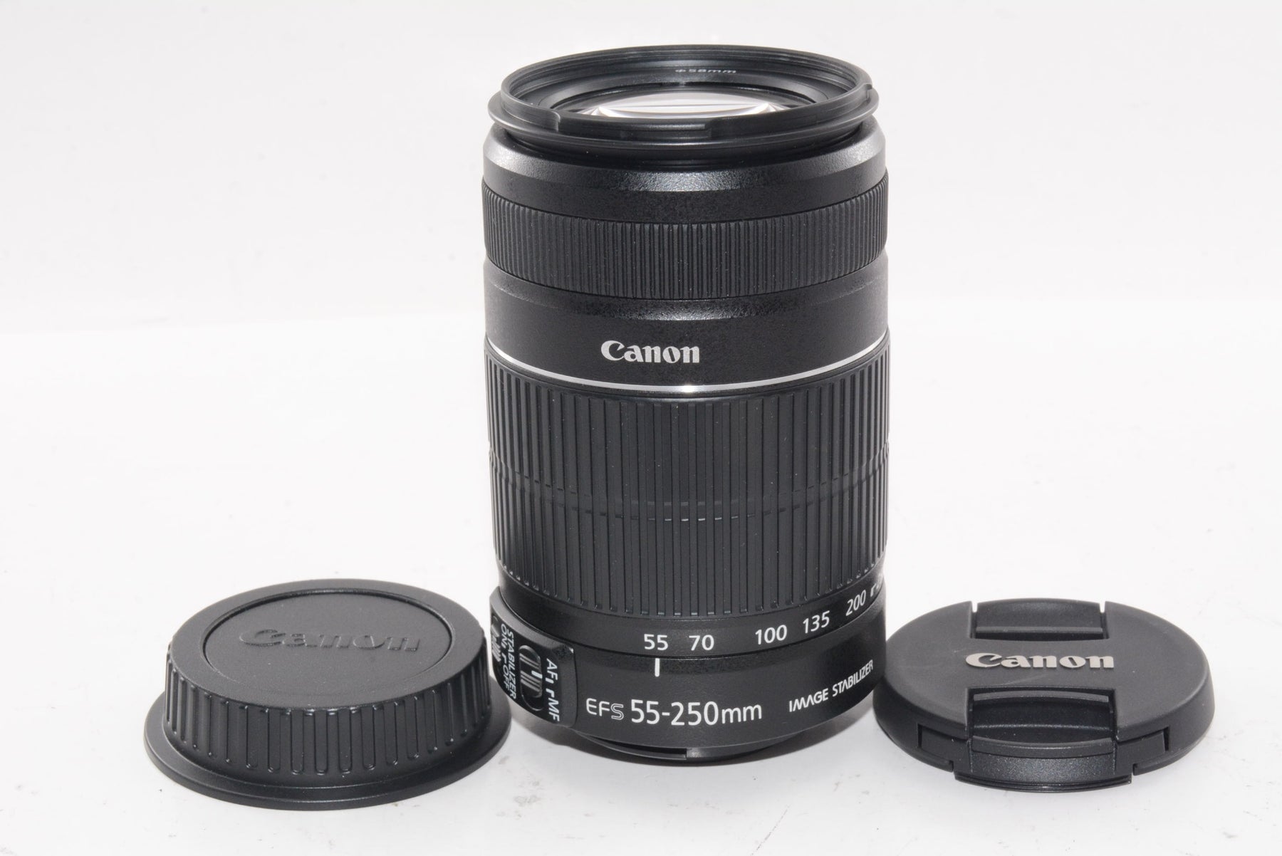 【外観特上級】Canon 望遠ズームレンズ EF-S55-250mm F4-5.6 IS II