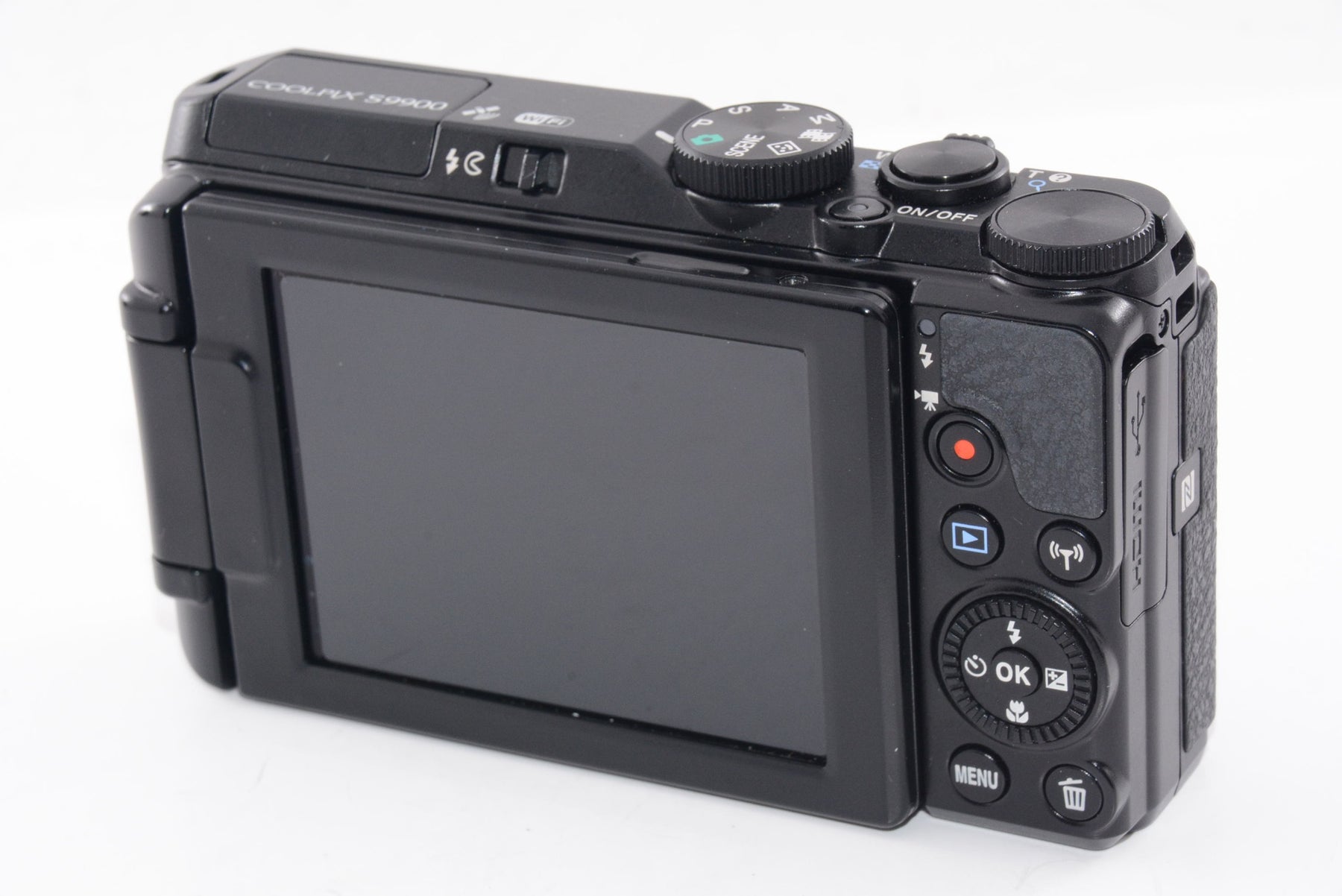 【外観並級】Nikon デジタルカメラ COOLPIX S9900 ブラック