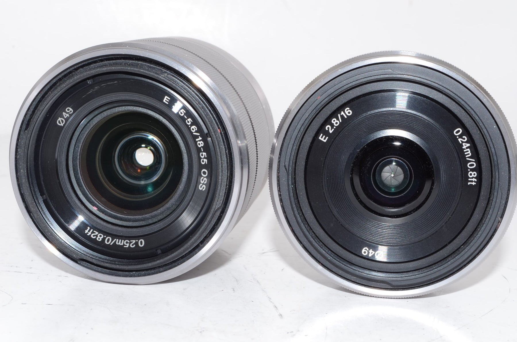 【外観並級】ソニー SONY ミラーレス一眼 α NEX-5 ダブルズームレンズキットE16mm F2.8+E18-55mm F3.5-5.6 OSS付属 ブラック NEX-5D/B