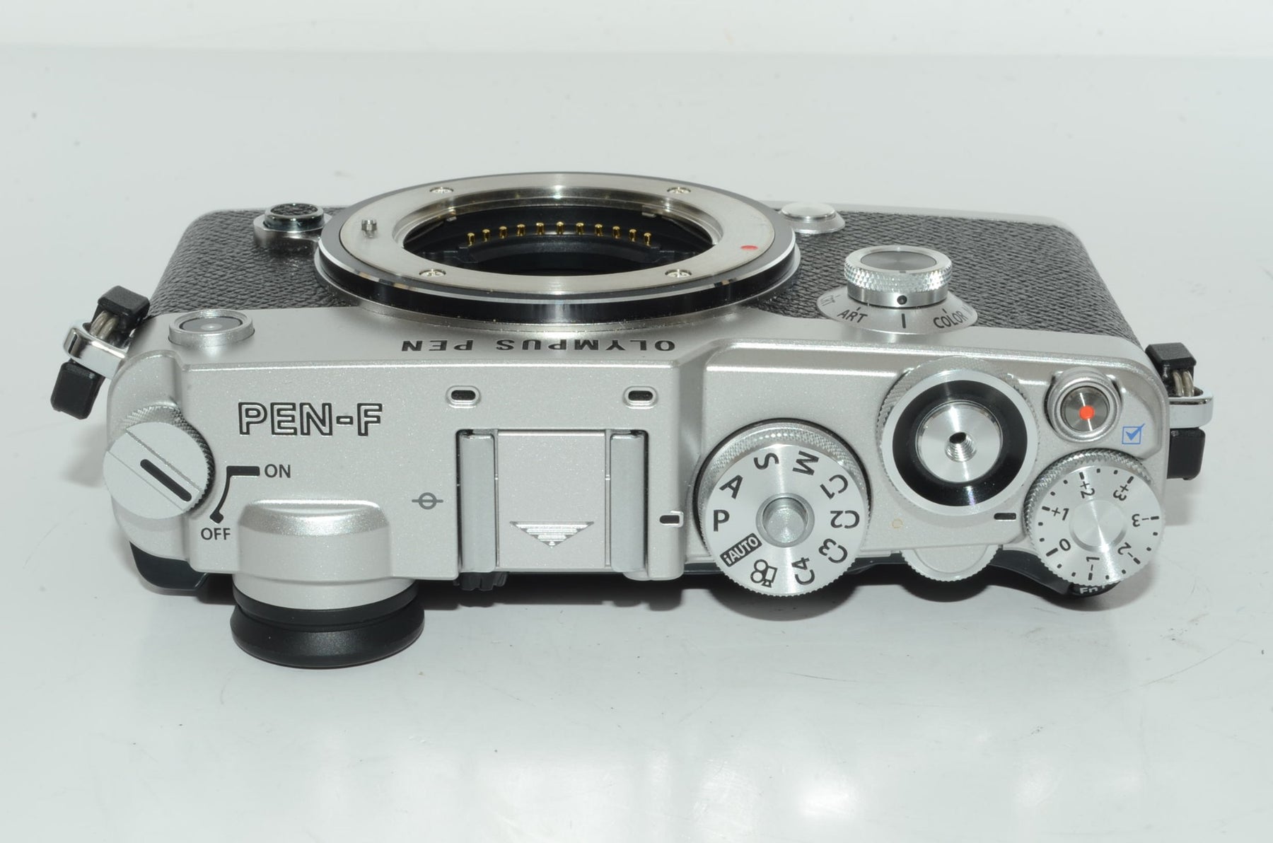 【外観特上級】OLYMPUS ミラーレス一眼 PEN-F 12mm F2.0LK SLV