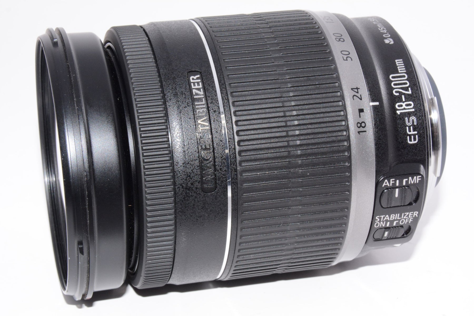 【外観並級】Canon 望遠ズームレンズ EF-S18-200mm F3.5-5.6 IS APS-C対応