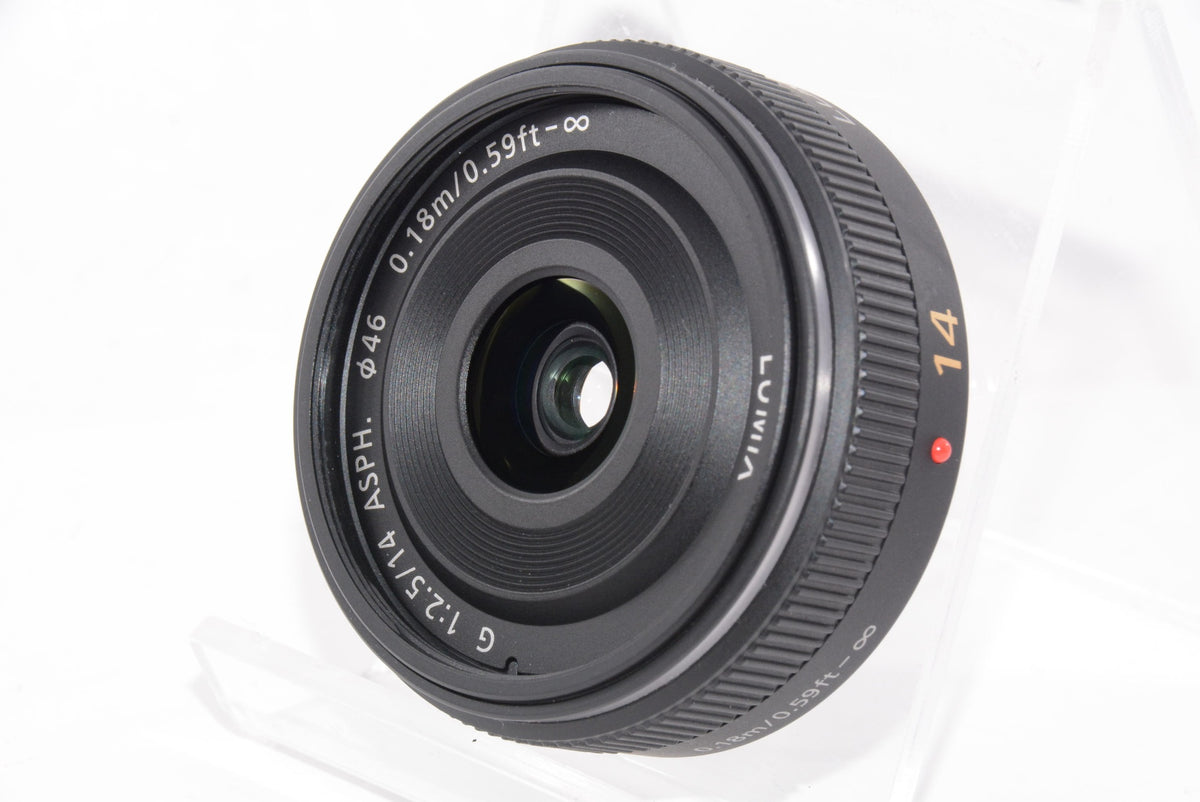 【外観特上級】パナソニック マイクロフォーサーズ用 ルミックス G 14mm/F2.5 ASPH.