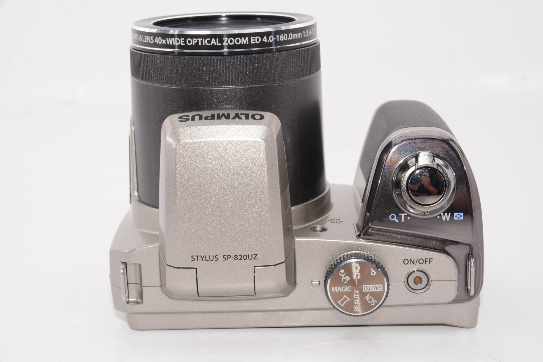 【外観特上級】OLYMPUS デジタルカメラ STYLUS SP-820UZ 1400万画素CMOS 光学40倍ズーム 広角22.4mm シルバー SP-820UZ SLV