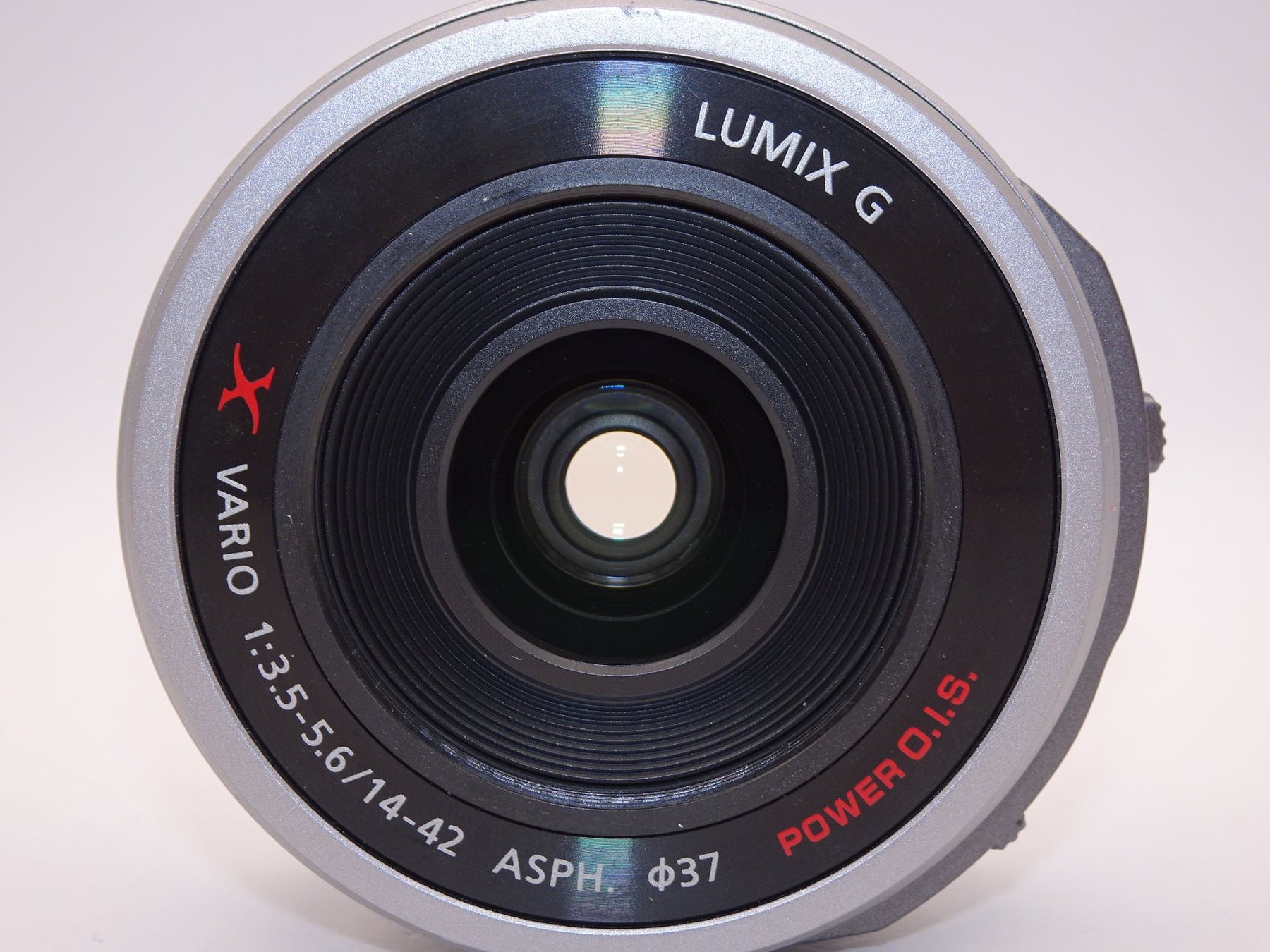 【外観並級】パナソニック マイクロフォーサーズ用 ルミックス G X VARIO PZ 14-42mmF3.5-5.6 シルバー