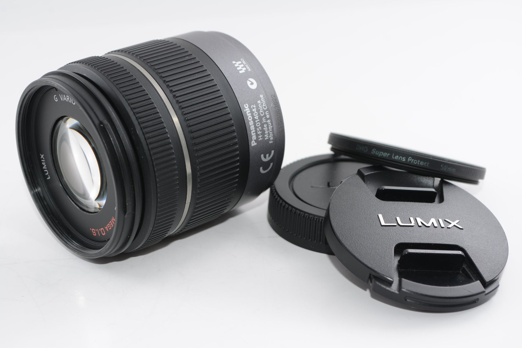 【外観特上級】パナソニック LUMIX G VARIO 14-42mm F3.5-5.6 ASPH. MEGA O.I.S H-FS014042