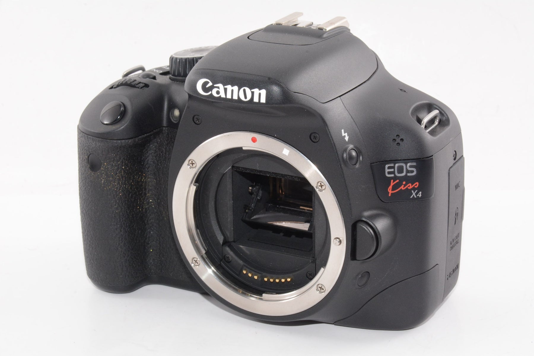 【外観並級】Canon デジタル一眼レフカメラ EOS Kiss X4 EF-S 18-55 IS レンズキット KISSX4-1855ISLK