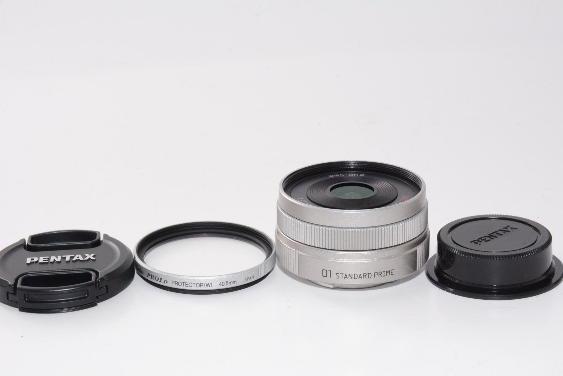 【外観特上級】PENTAX 単焦点レンズ 01 STANDARD PRIME Qマウント 22067 シルバー