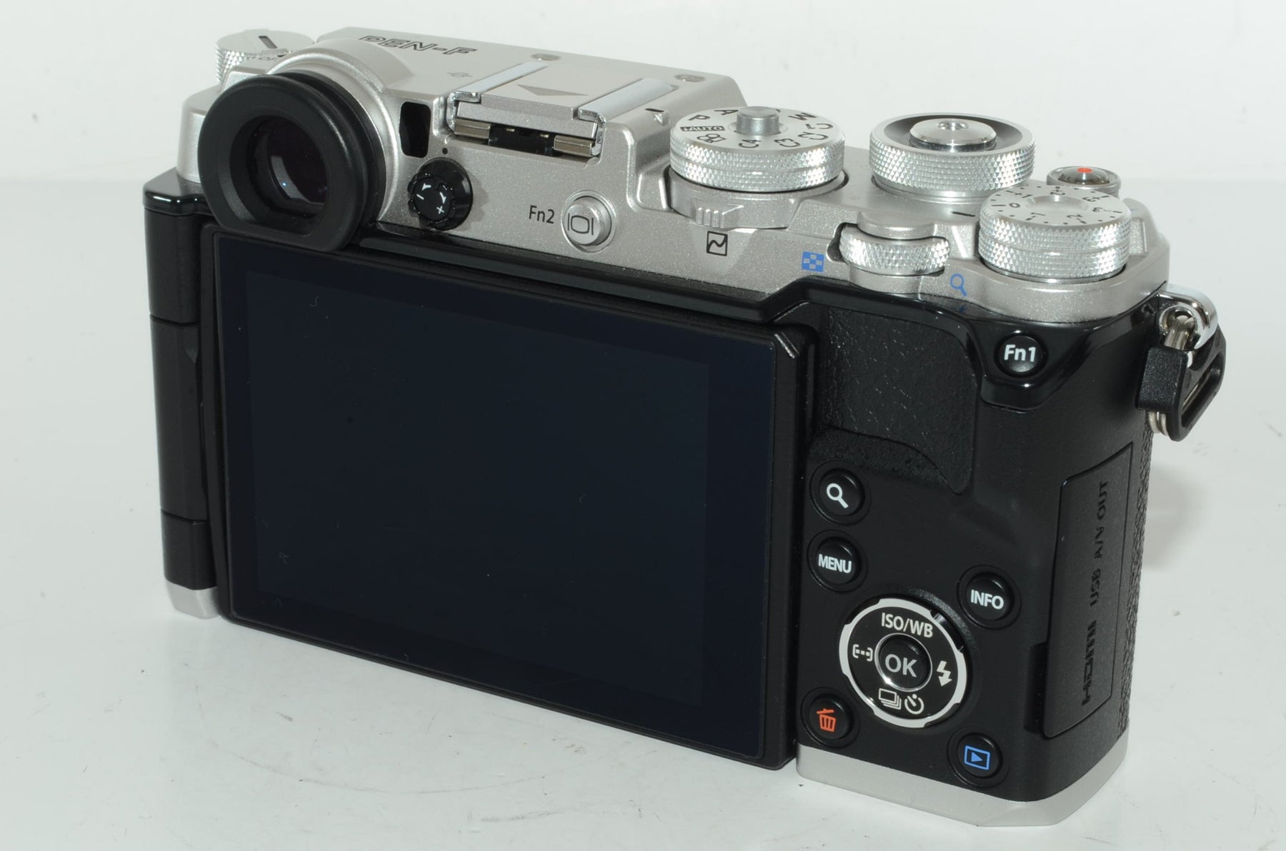 【外観特上級】OLYMPUS ミラーレス一眼 PEN-F 12mm F2.0LK SLV