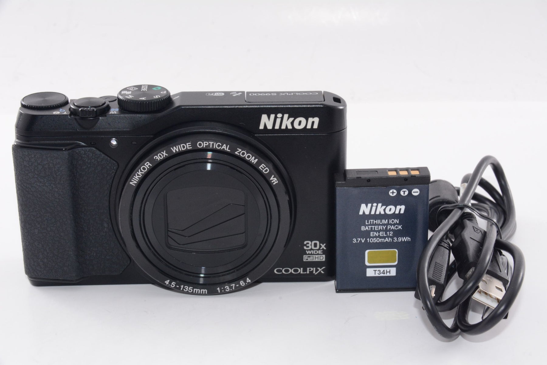 【外観並級】Nikon デジタルカメラ COOLPIX S9900 ブラック