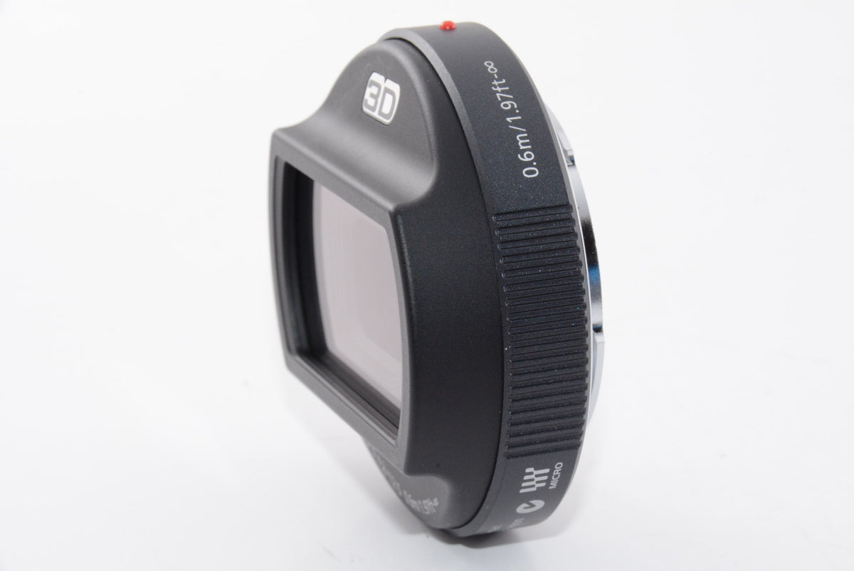 【外観特上級】パナソニック 単焦点 3Dレンズ マイクロフォーサーズ用 ルミックス G 12.5mm/F12 H-FT012