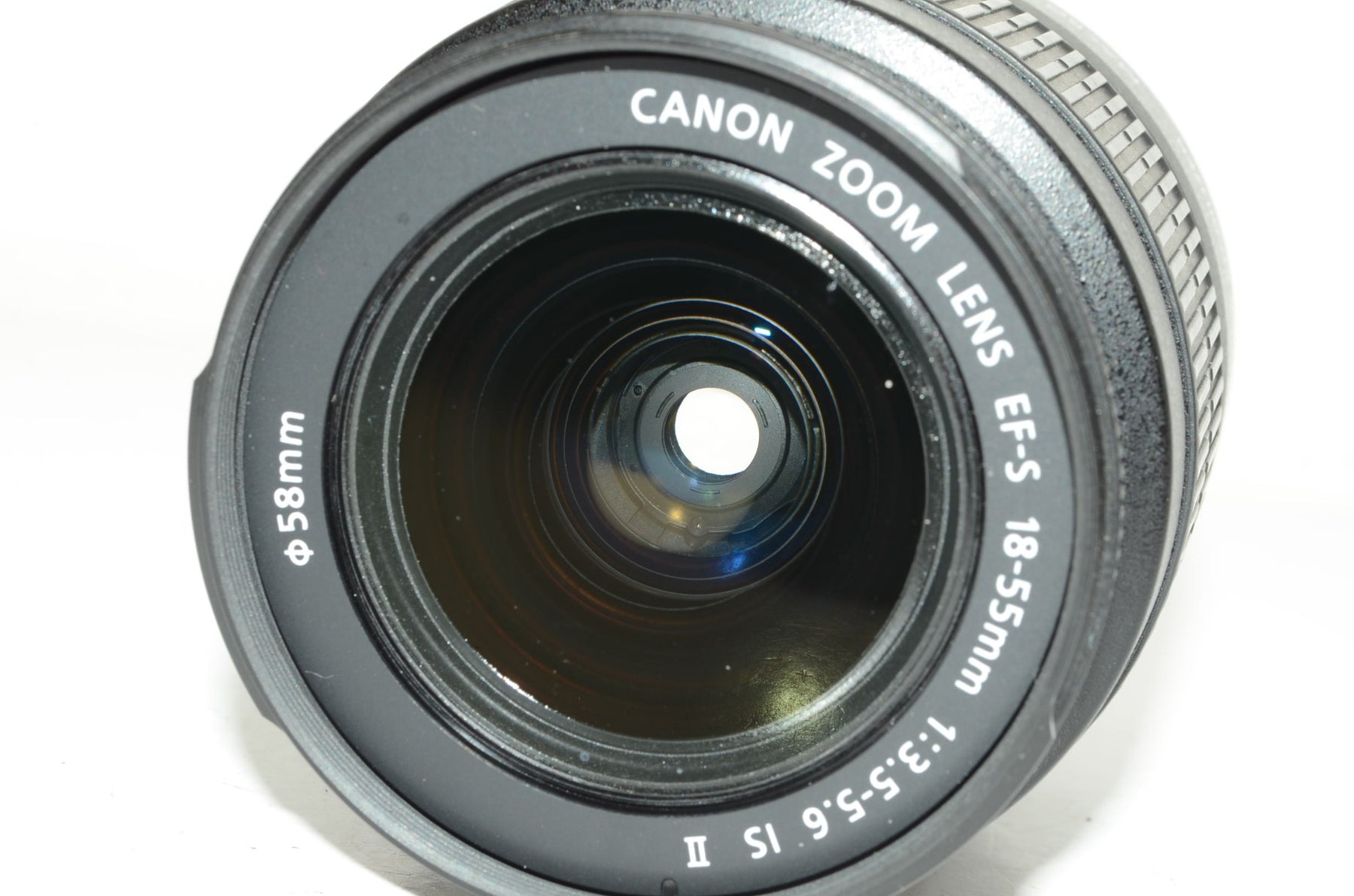 【外観並級】Canon 標準ズームレンズ EF-S18-55mm F3.5-.5.6 IS II