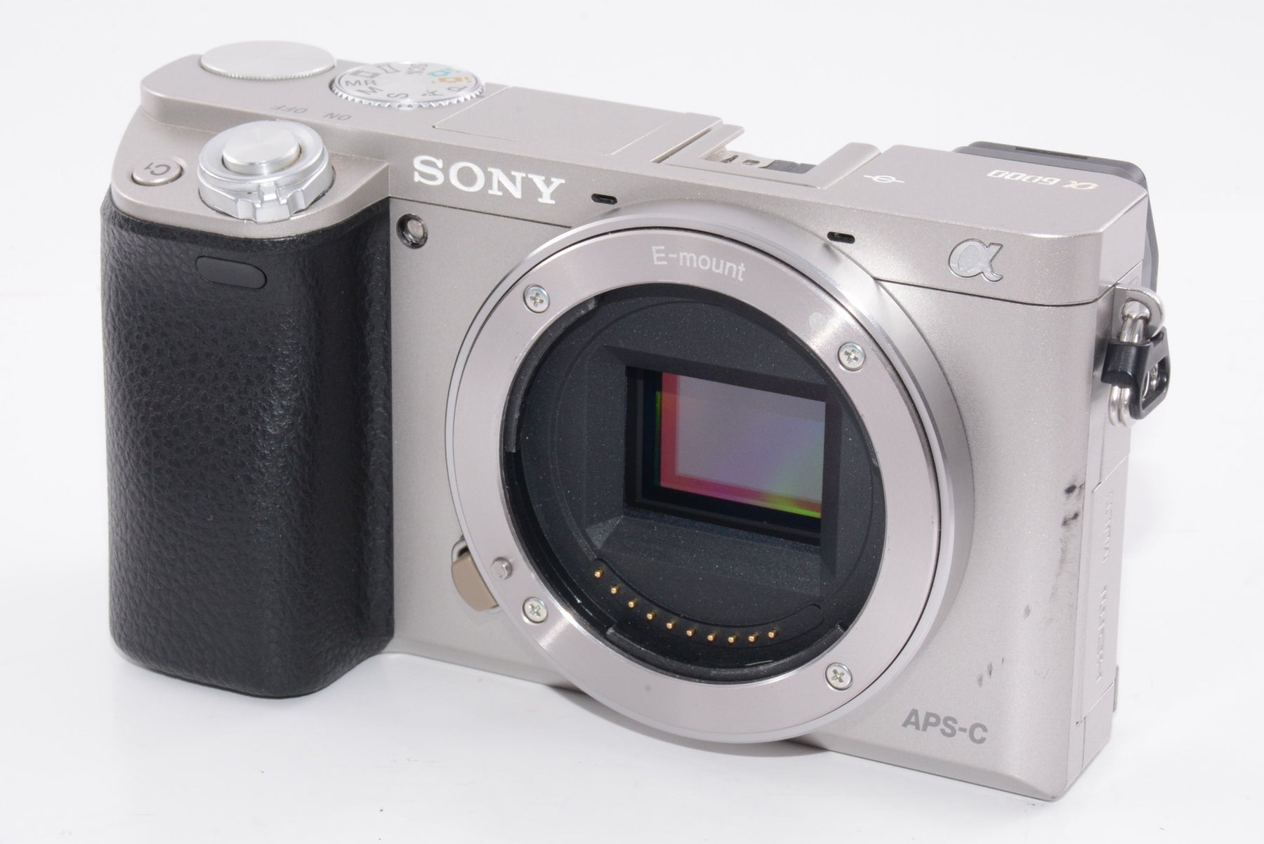 【外観並級】SONY ミラーレス一眼 α6000 ダブルズームレンズキット シルバー ILCE-6000Y S