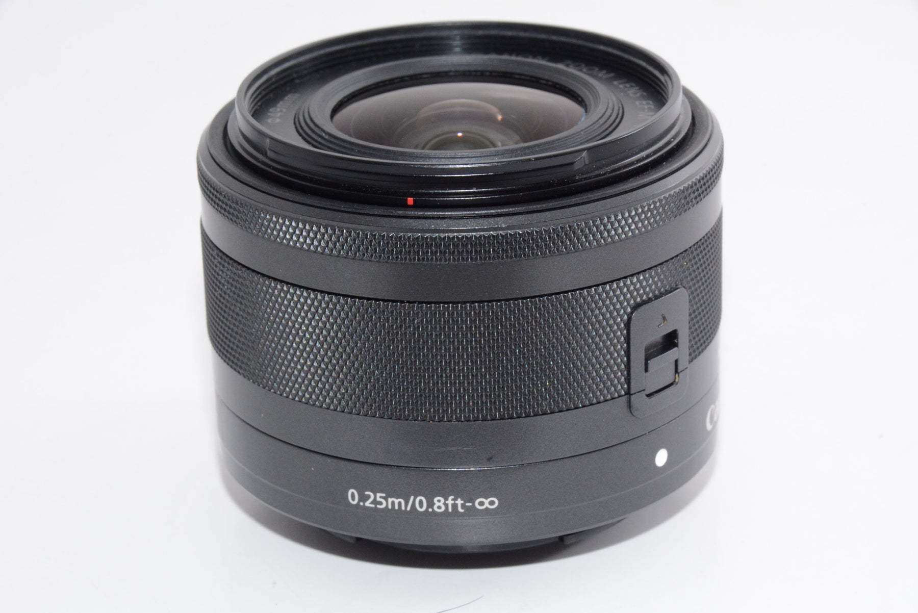 【外観並級】Canon 標準ズームレンズ EF-M15-45mm F3.5-6.3IS STM(グラファイト) ミラーレス一眼対応 EF-M15-45ISSTM
