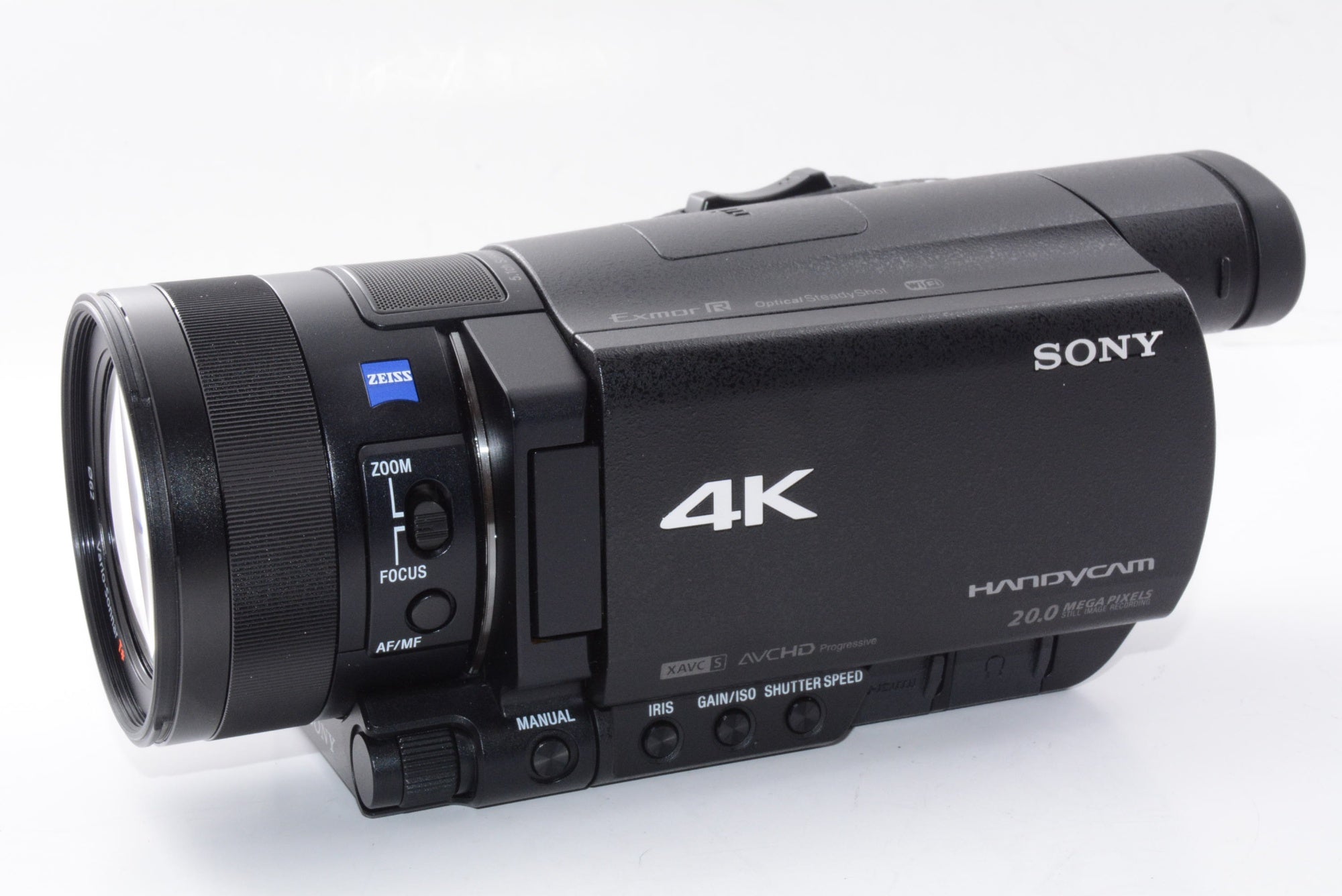 ほぼ新品】ソニー SONY ビデオカメラ FDR-AX100 4K 光学12倍 ブラック