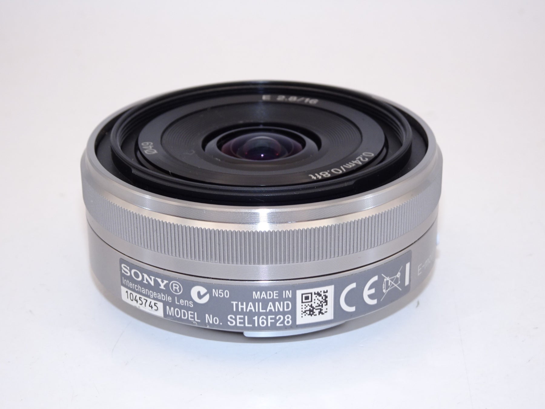 【外観特上級】ソニー SONY 単焦点レンズ E 16mm F2.8 ソニー Eマウント用 SEL16F28