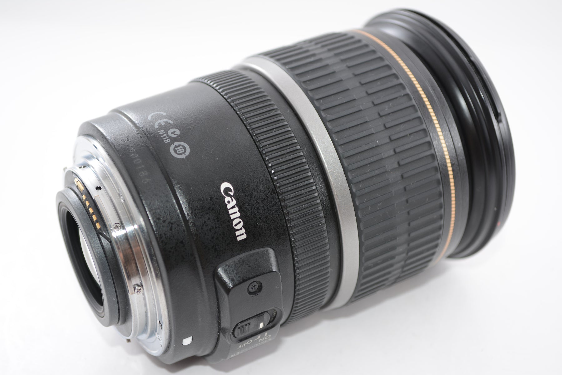 【外観特上級】Canon 標準ズームレンズ EF-S17-55mm F2.8 IS USM APS-C対応