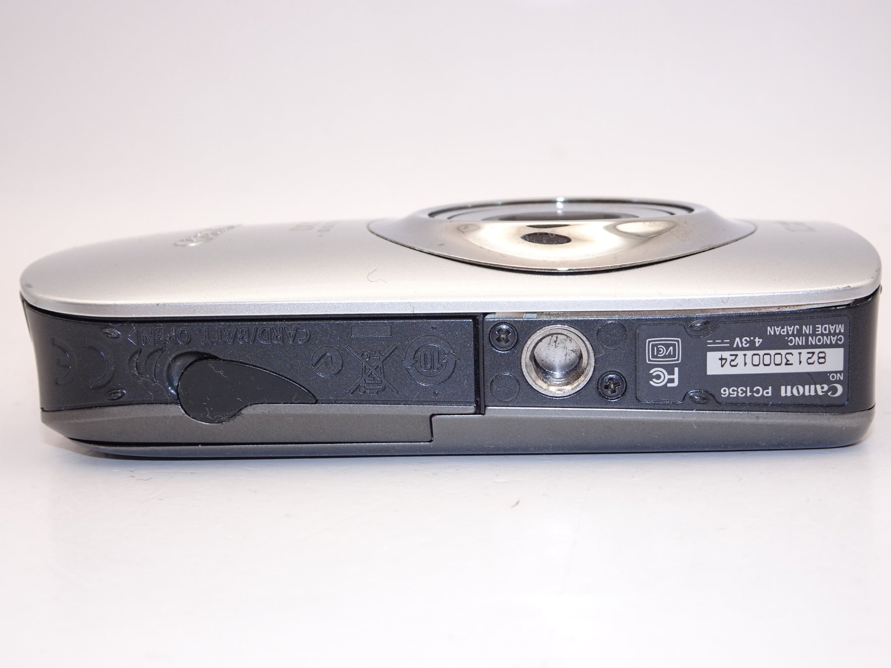 【外観並級】Canon デジタルカメラ IXY DIGITAL (イクシ) 510 IS シルバー IXYD510IS(SL)