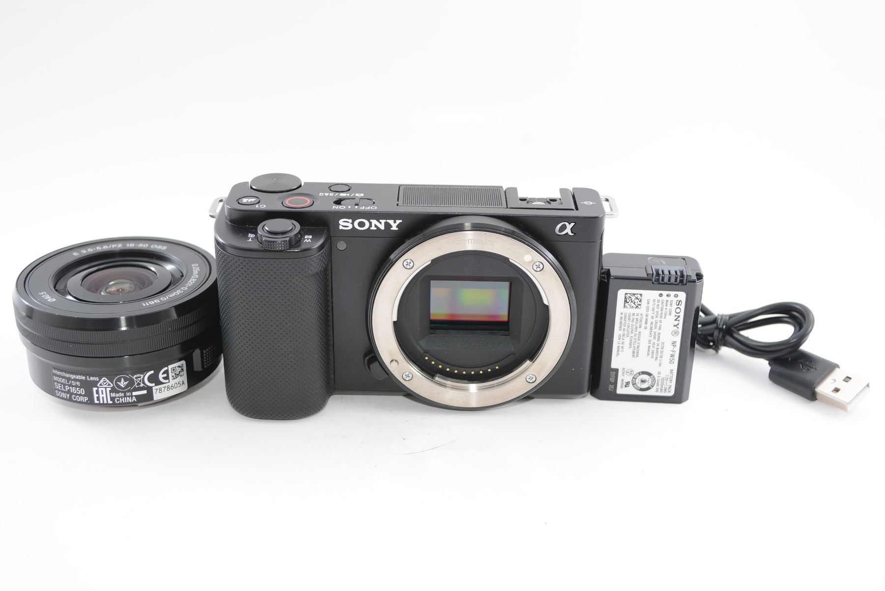 【外観特上級】SONY ミラーレス一眼カメラ ZV-E10 パワーズームレンズキット(同梱レンズ:SELP1650) ブラック ZV-E10L B