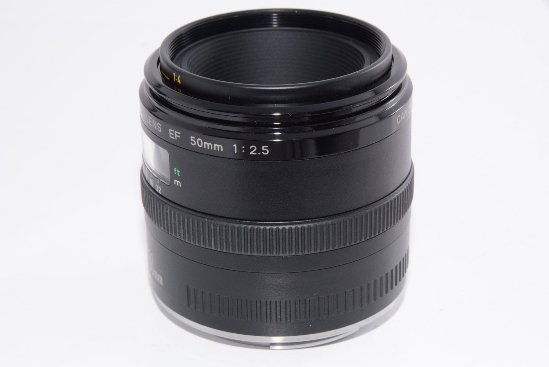 【外観特上級】Canon 単焦点マクロレンズ EF50mm F2.5 コンパクトマクロ フルサイズ対応