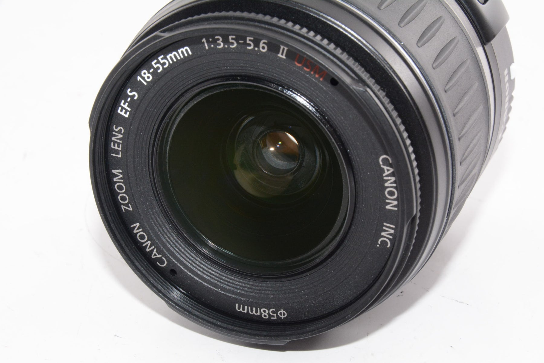 【外観特上級】Canon EF-S レンズ 18-55mm F3.5-5.6 II USM