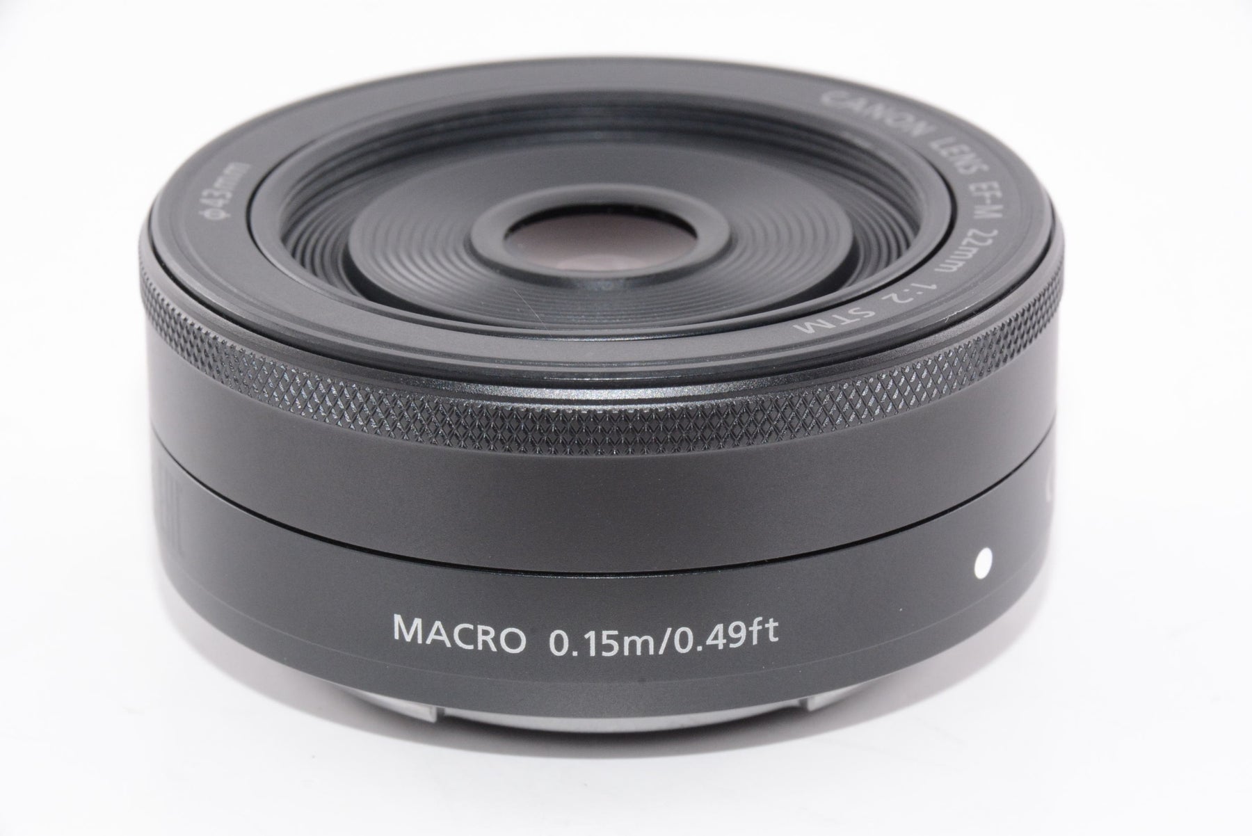 【外観特上級】Canon EF-M22mm F2 STM ミラーレス一眼対応