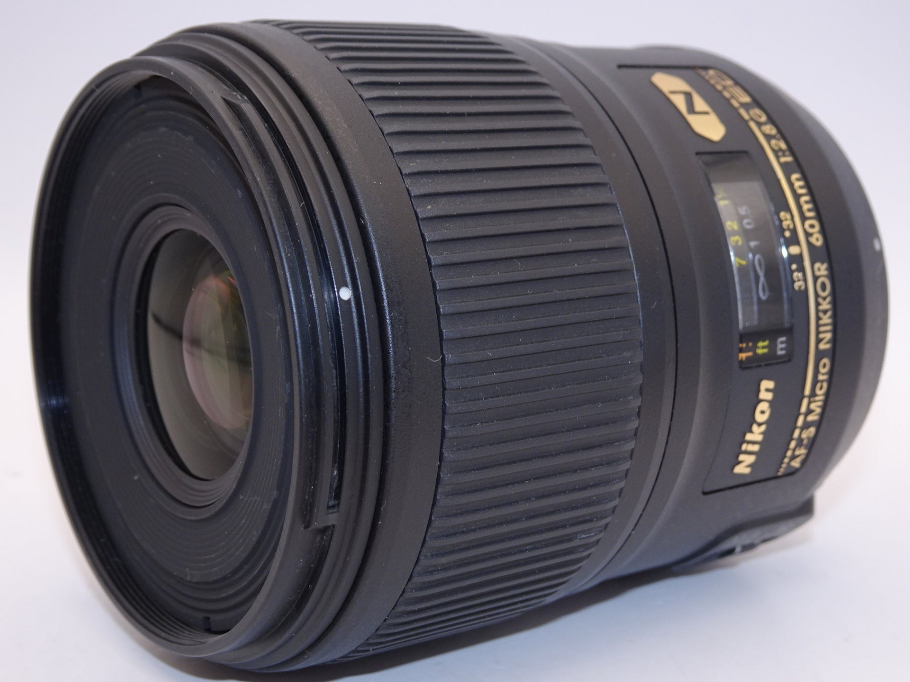 【外観特上級】Nikon 単焦点マイクロレンズ AF-S Micro 60mm f/2.8G ED