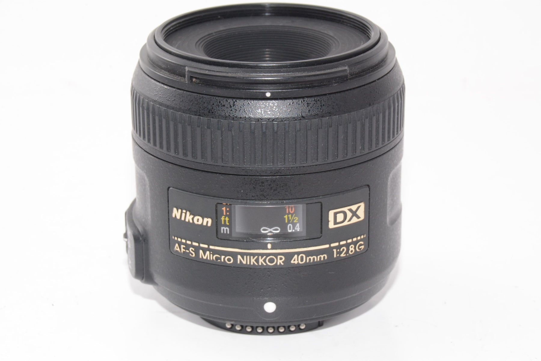 【外観特上級】Nikon 単焦点マイクロレンズ AF-S DX Micro NIKKOR 40mm f/2.8G ニコンDX