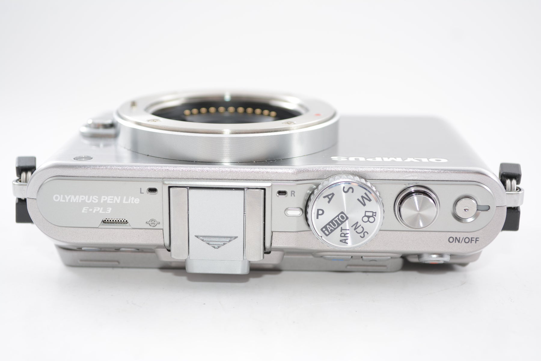 【外観並級】OLYMPUS ミラーレス一眼 PEN Lite E-PL3 ボディ シルバー