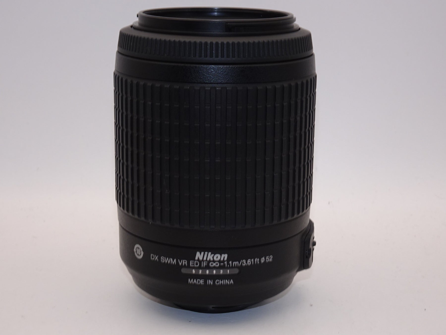 【外観特上級】Nikon AF-S DX Zoom Nikkor ED 55-200mm F4-5.6G ブラック ニコンDXフォーマット専用