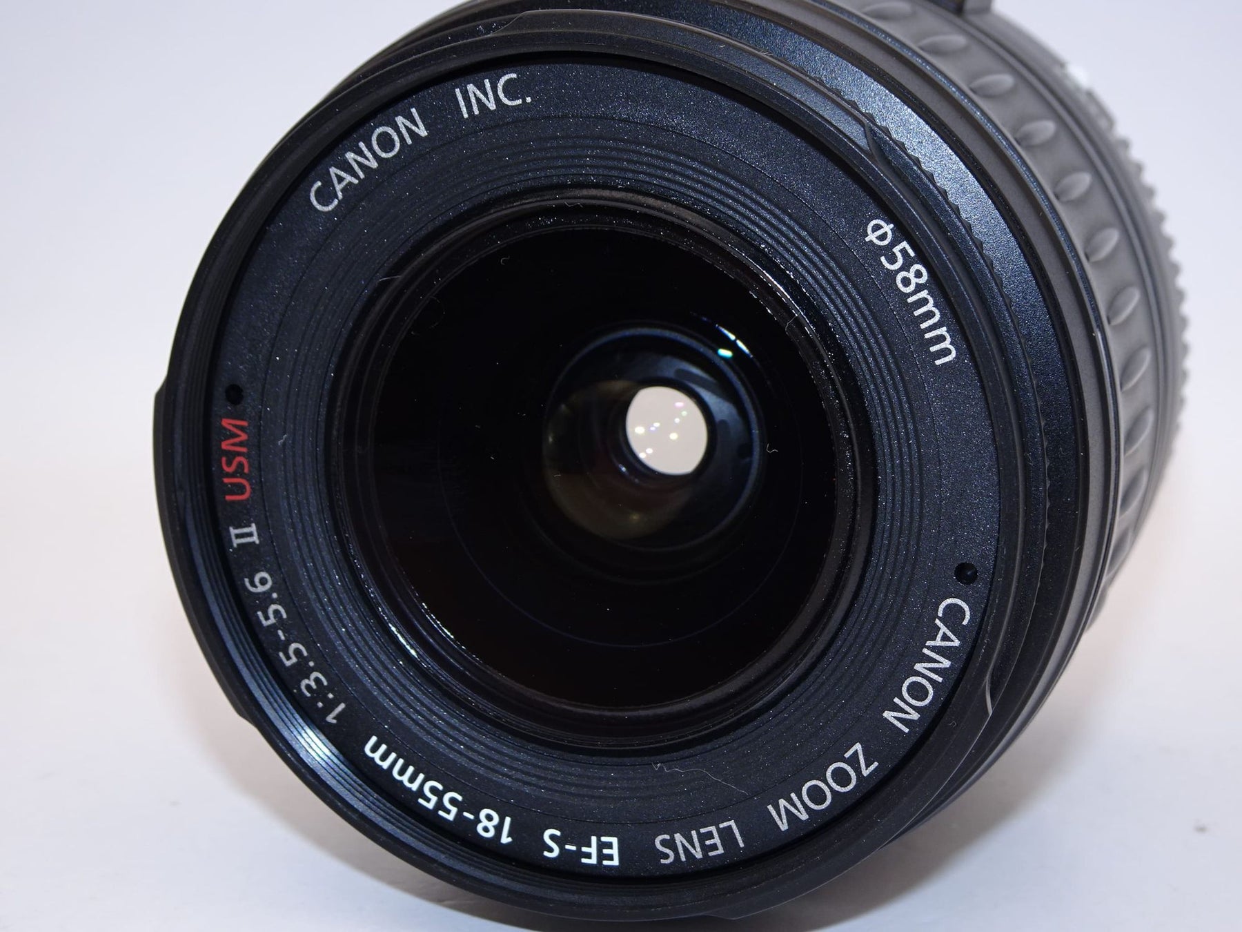 【外観特上級】Canon EF-S レンズ 18-55mm F3.5-5.6 II USM