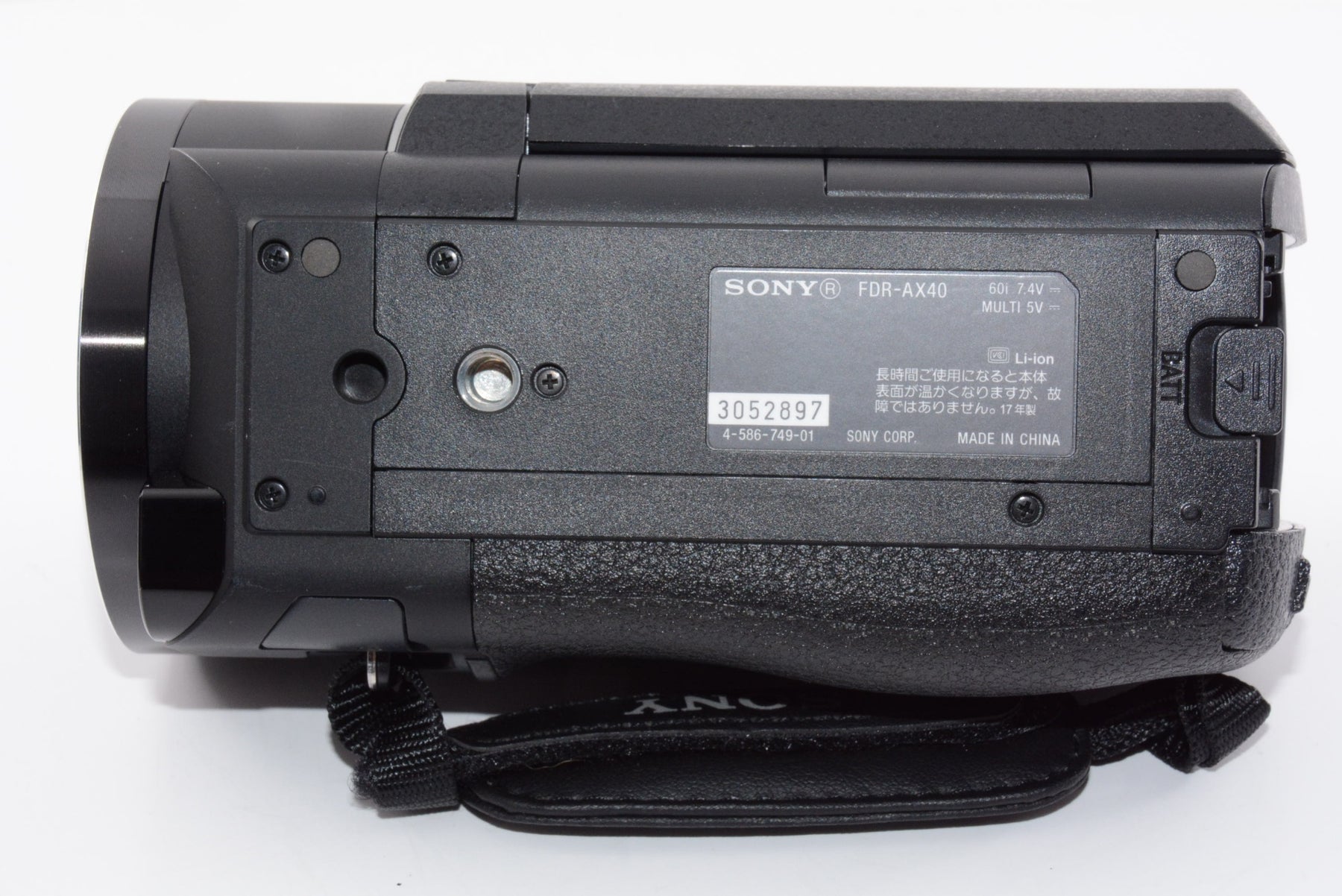 【外観特上級】ソニー SONY ビデオカメラ FDR-AX40 4K 64GB ブラック Handycam