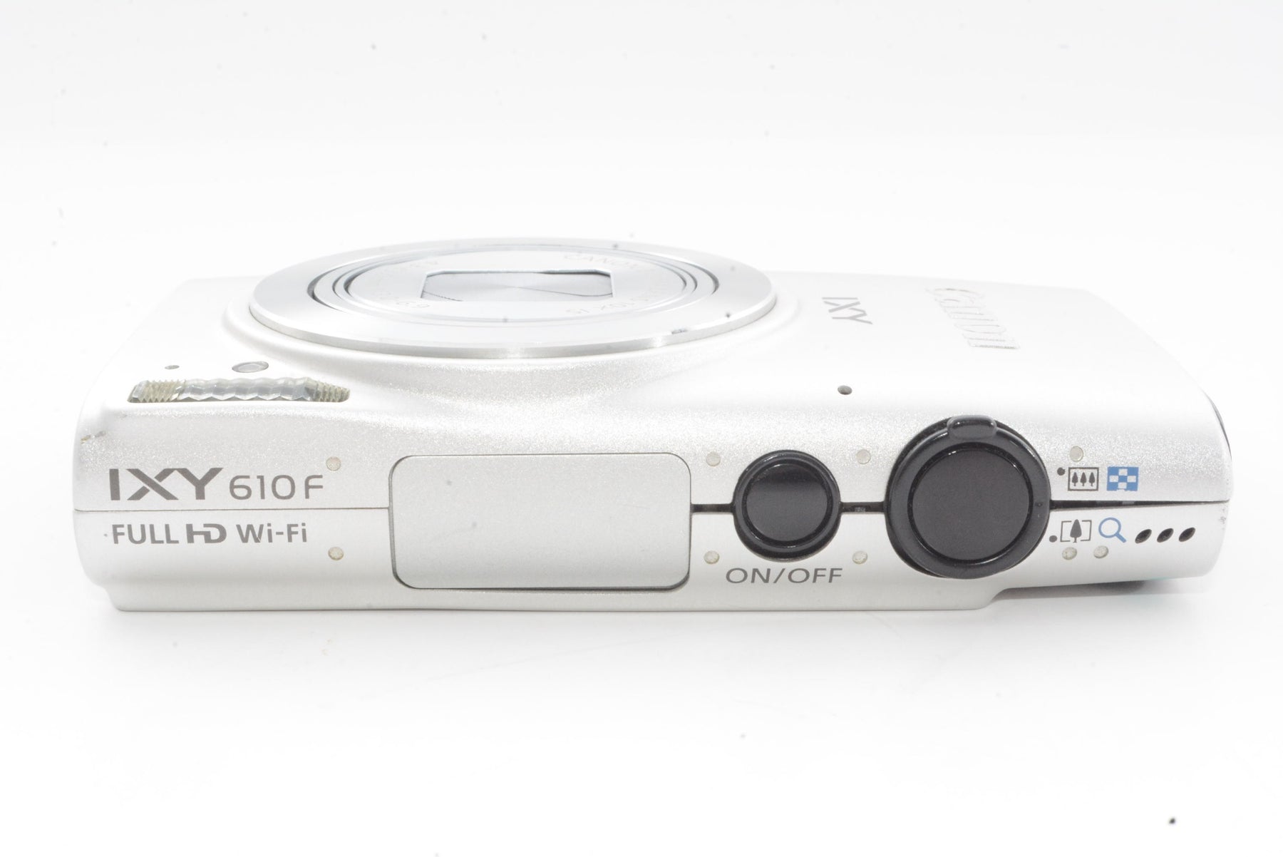 【外観並級】Canon デジタルカメラ IXY 610F 約1210万画素 光学10倍ズーム シルバー IXY610F(SL)