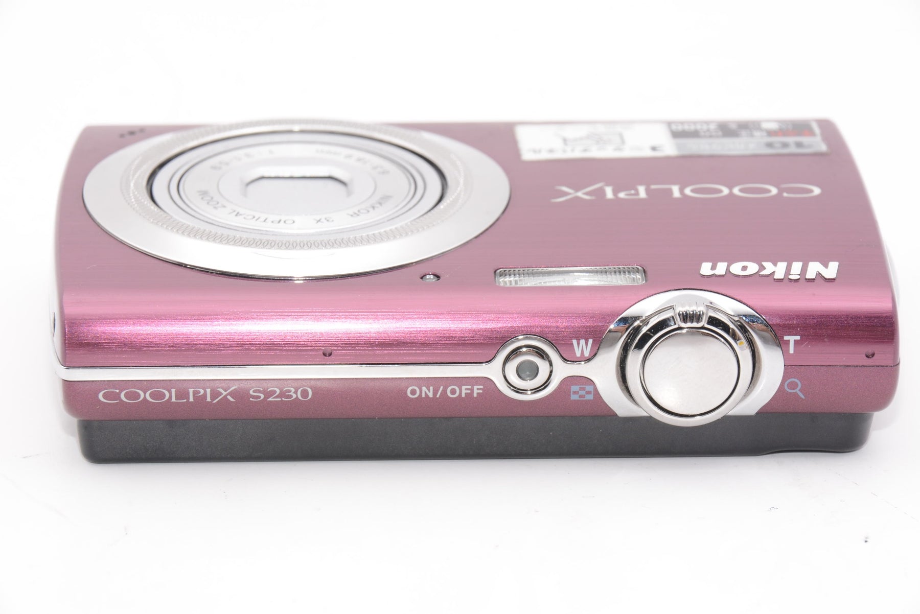 【外観特上級】Nikon デジタルカメラ COOLPIX (クールピクス) S230 パープル S230PP