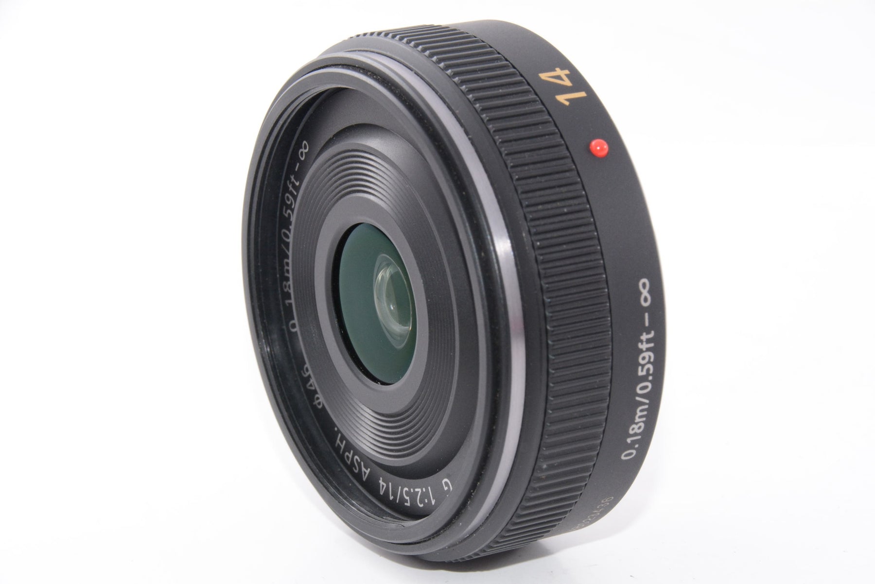【外観特上級】パナソニック マイクロフォーサーズ用 ルミックス G 14mm/F2.5 ASPH.
